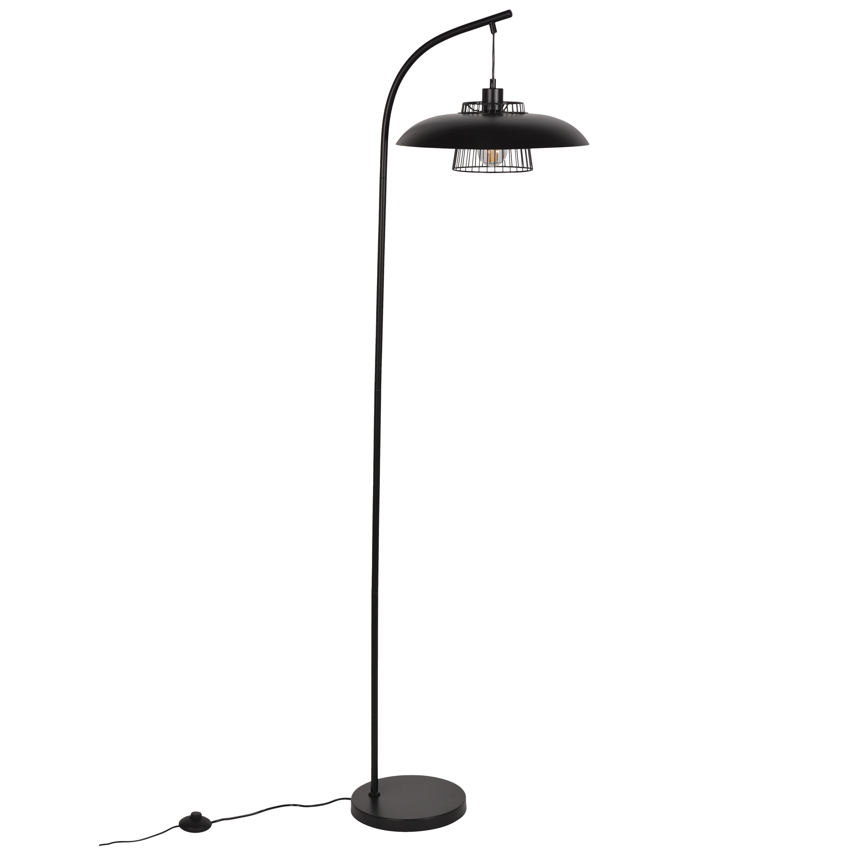 Lampa podłogowa Sitio czarna E27 Inspire - 2