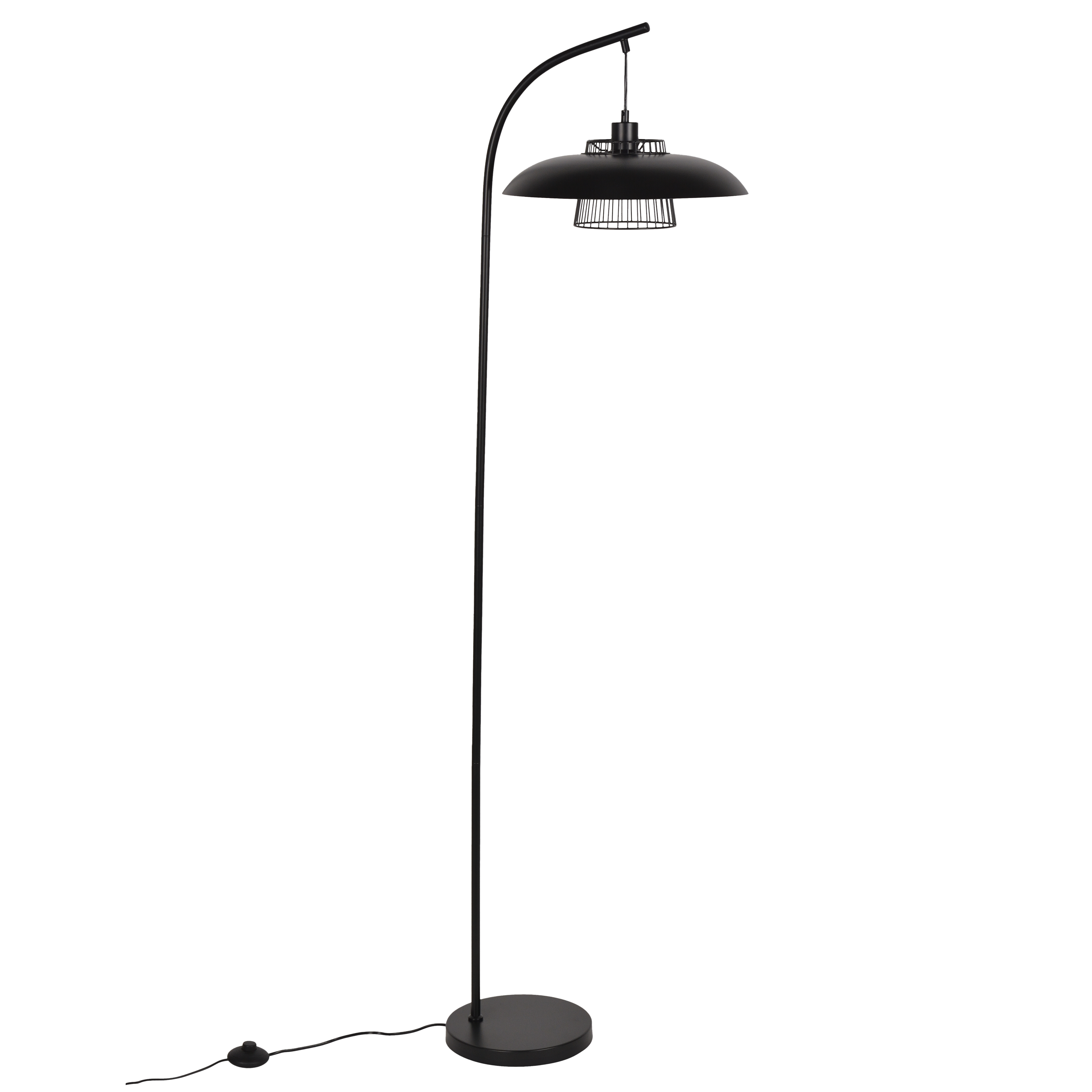 Lampa podłogowa Sitio czarna E27 Inspire - 10
