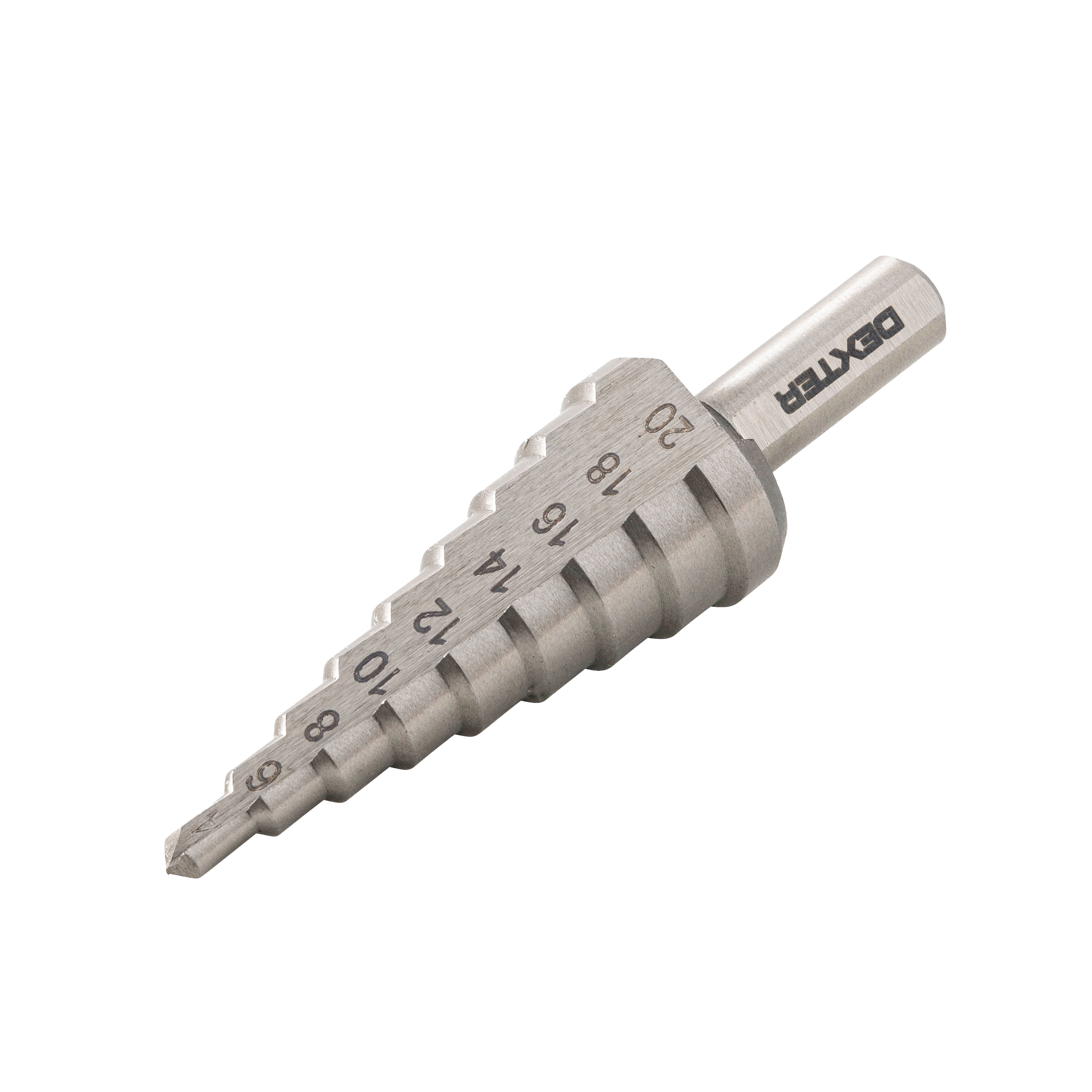 Wiertło stopniowe HSS 4 - 20 mm DEXTER - 6
