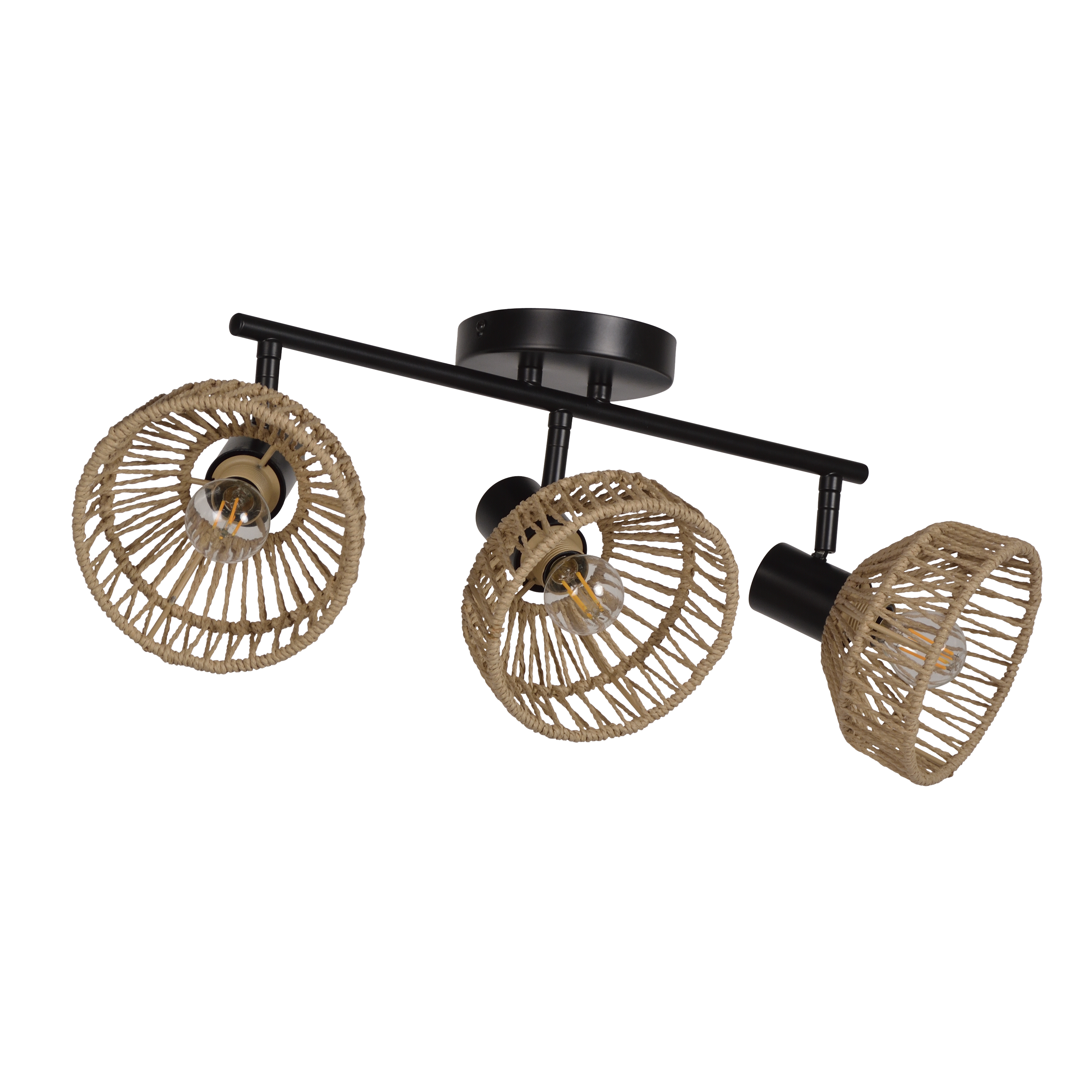 Reflektor Mikona czarny 3 x E14 Inspire