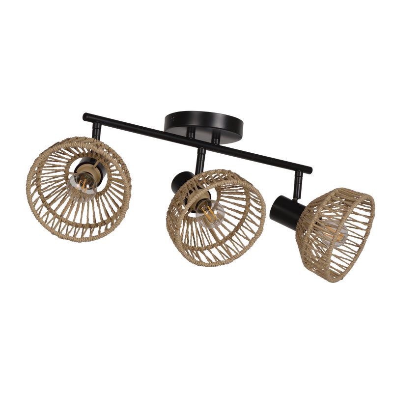 Reflektor Mikona czarny 3 x E14 Inspire