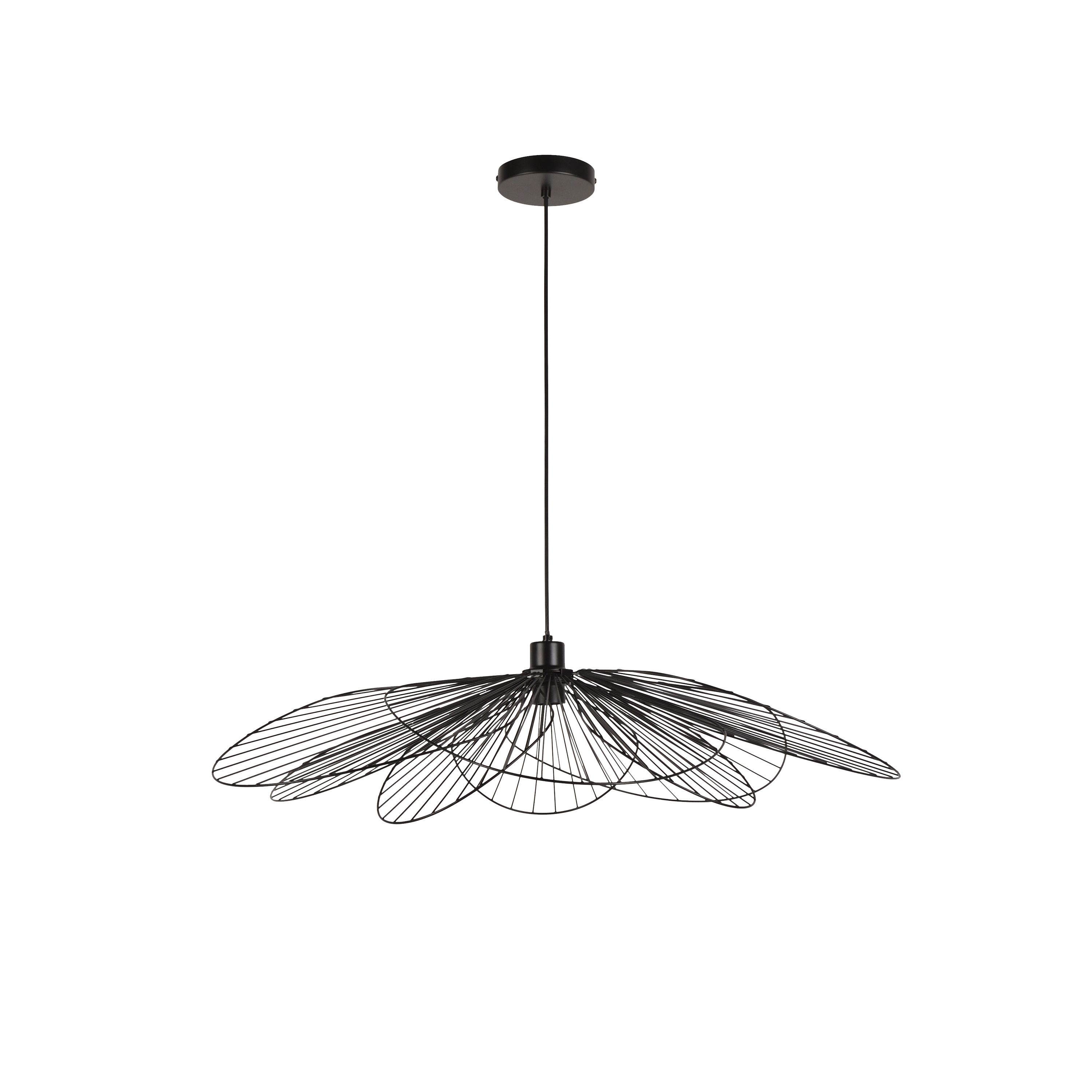 Lampa wisząca Bamako czarna E27 Inspire - 8