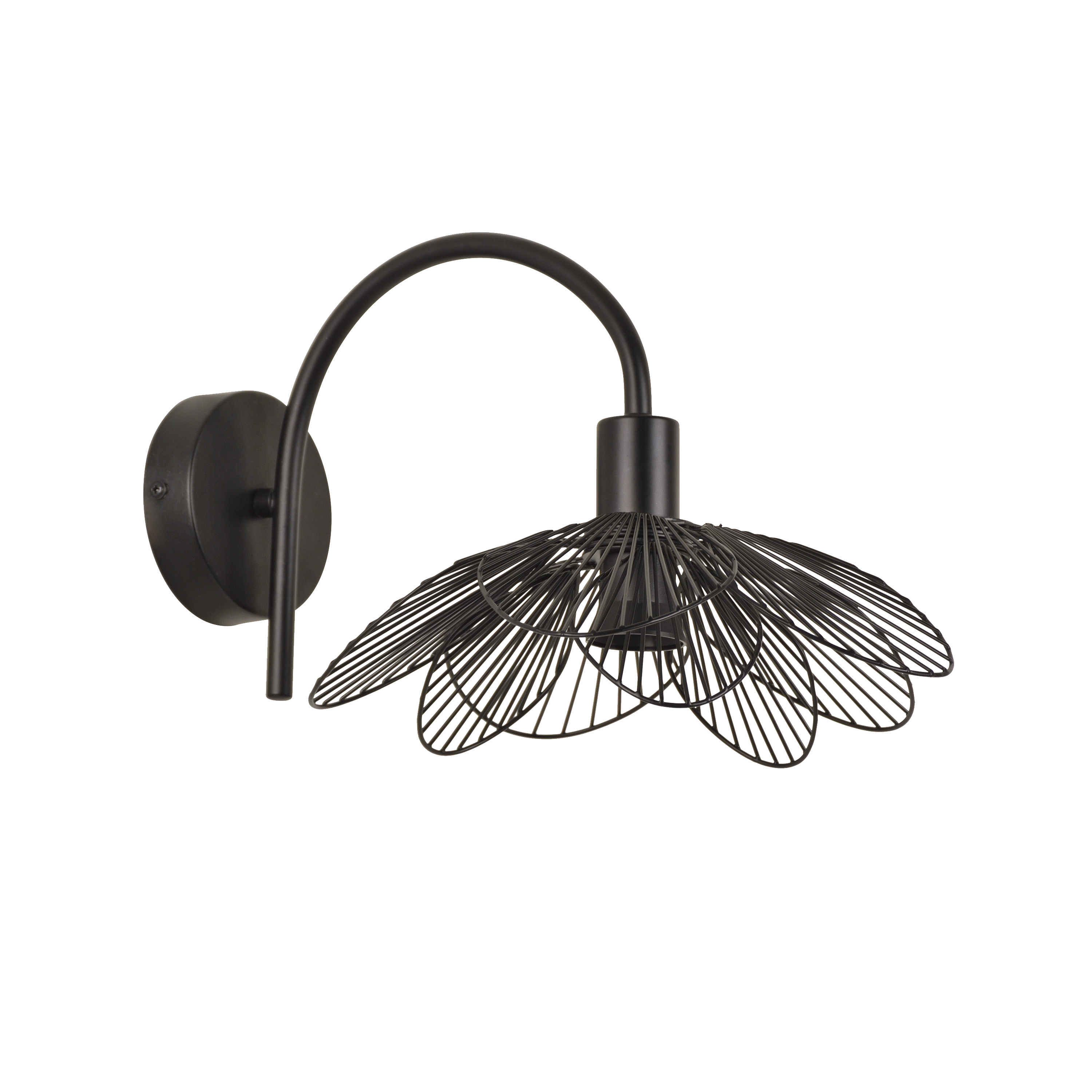 Kinkiet Bamako czarny E27 Inspire - 12