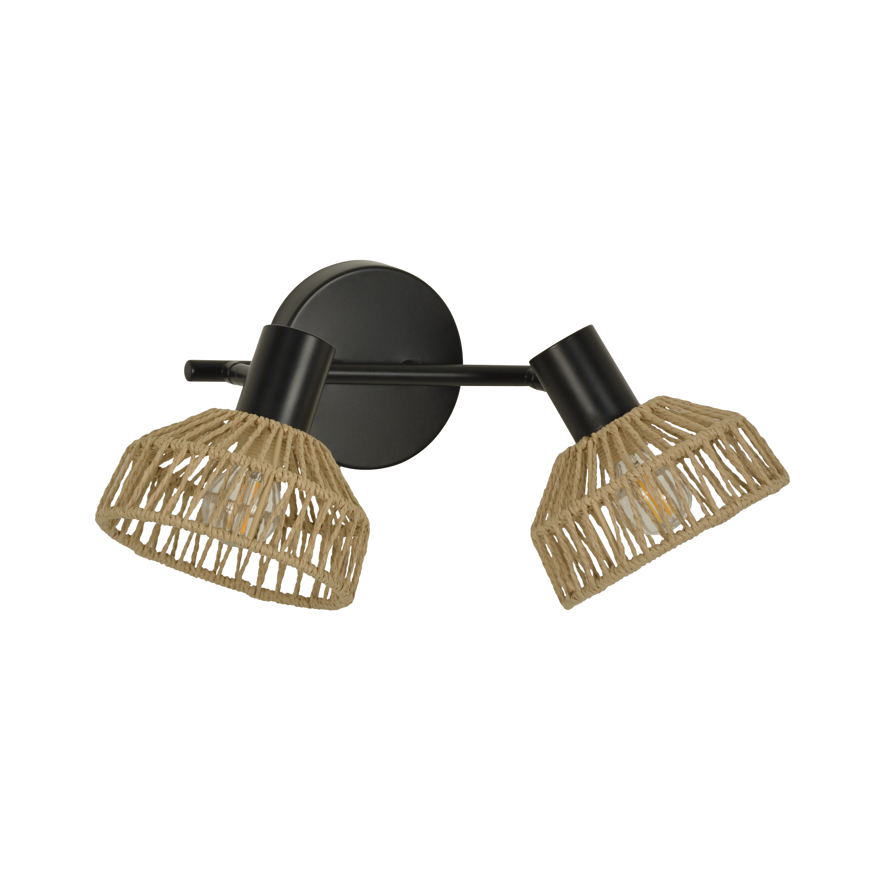 Reflektor Mikona czarny 2 x E14 Inspire