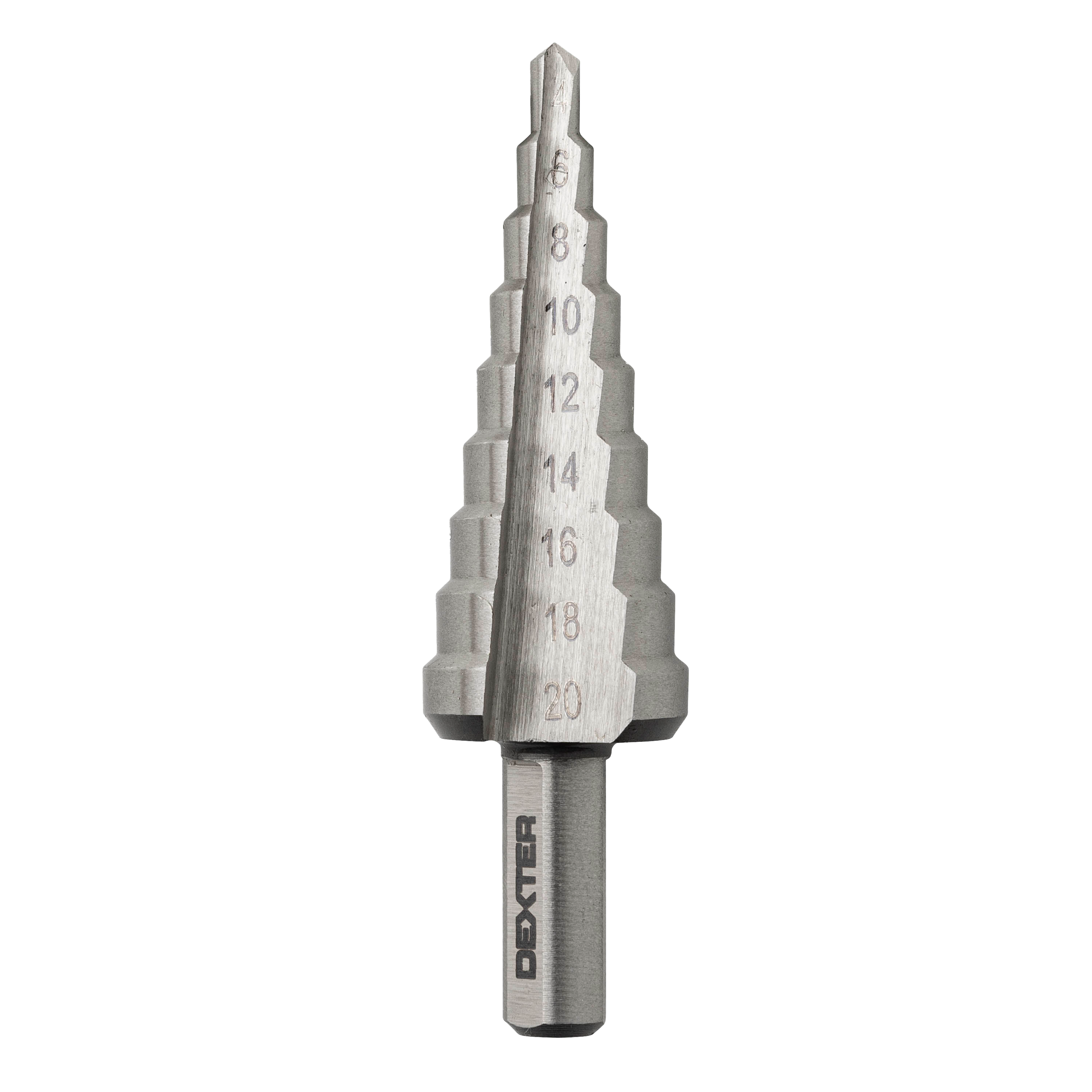 Wiertło stopniowe HSS 4 - 20 mm DEXTER