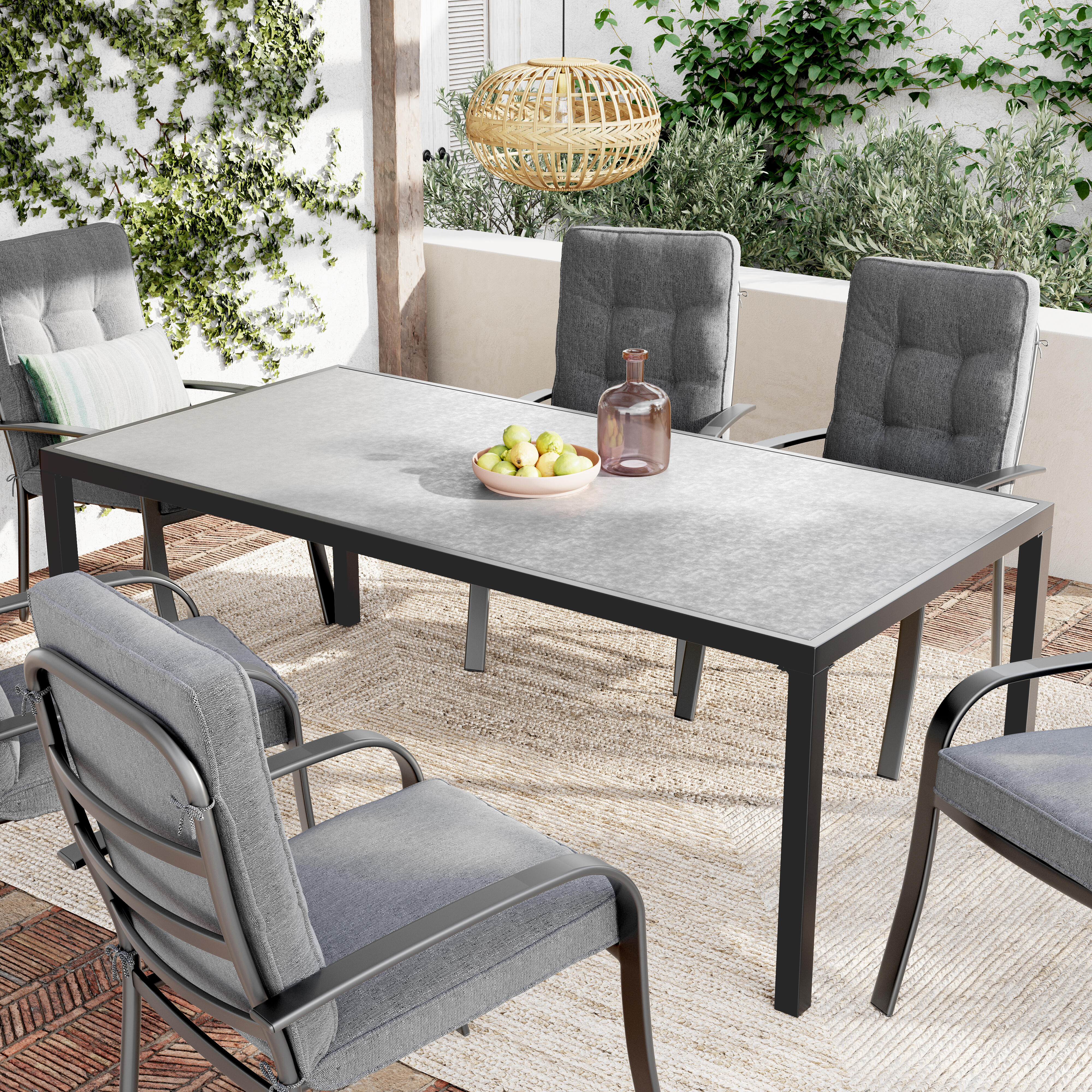 Lámpara de techo colgante de madera marrón 1 luz E27 Amsfield Ø38 - 9