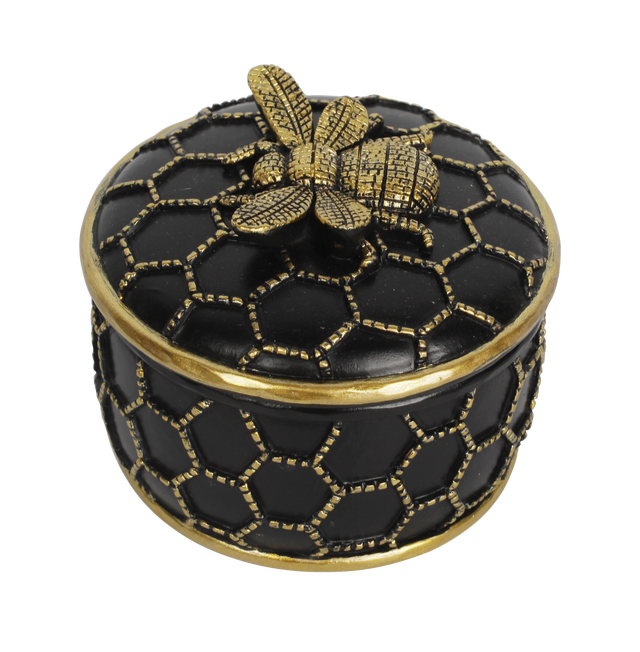 Vide-poches Abeille, noir H.6 x l.17.5 cm