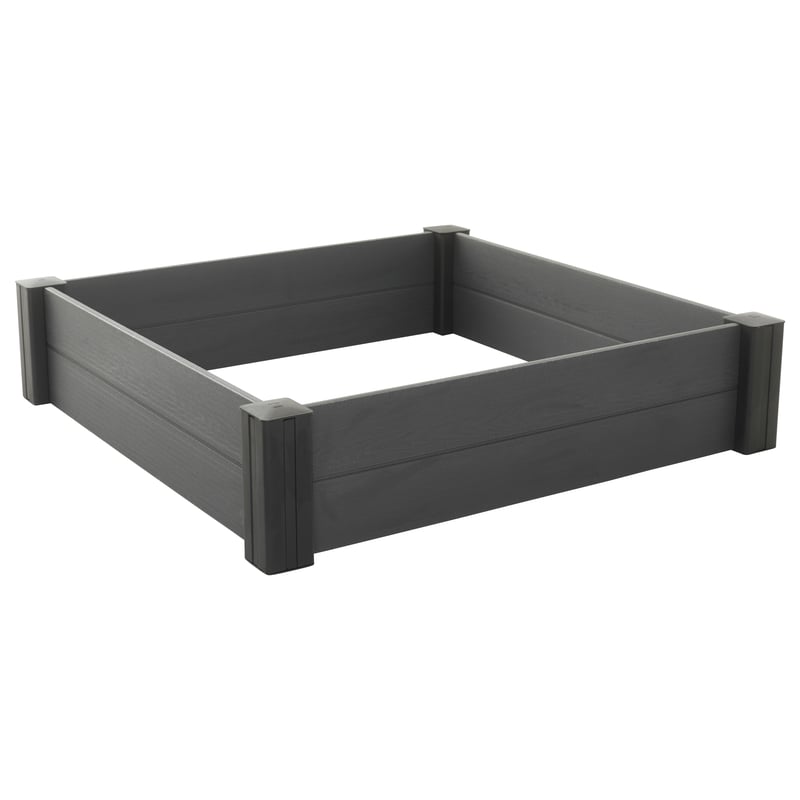 Grządka ogrodowa warzywnik Vista Modula 121.5x121.5x27 cm szara Keter