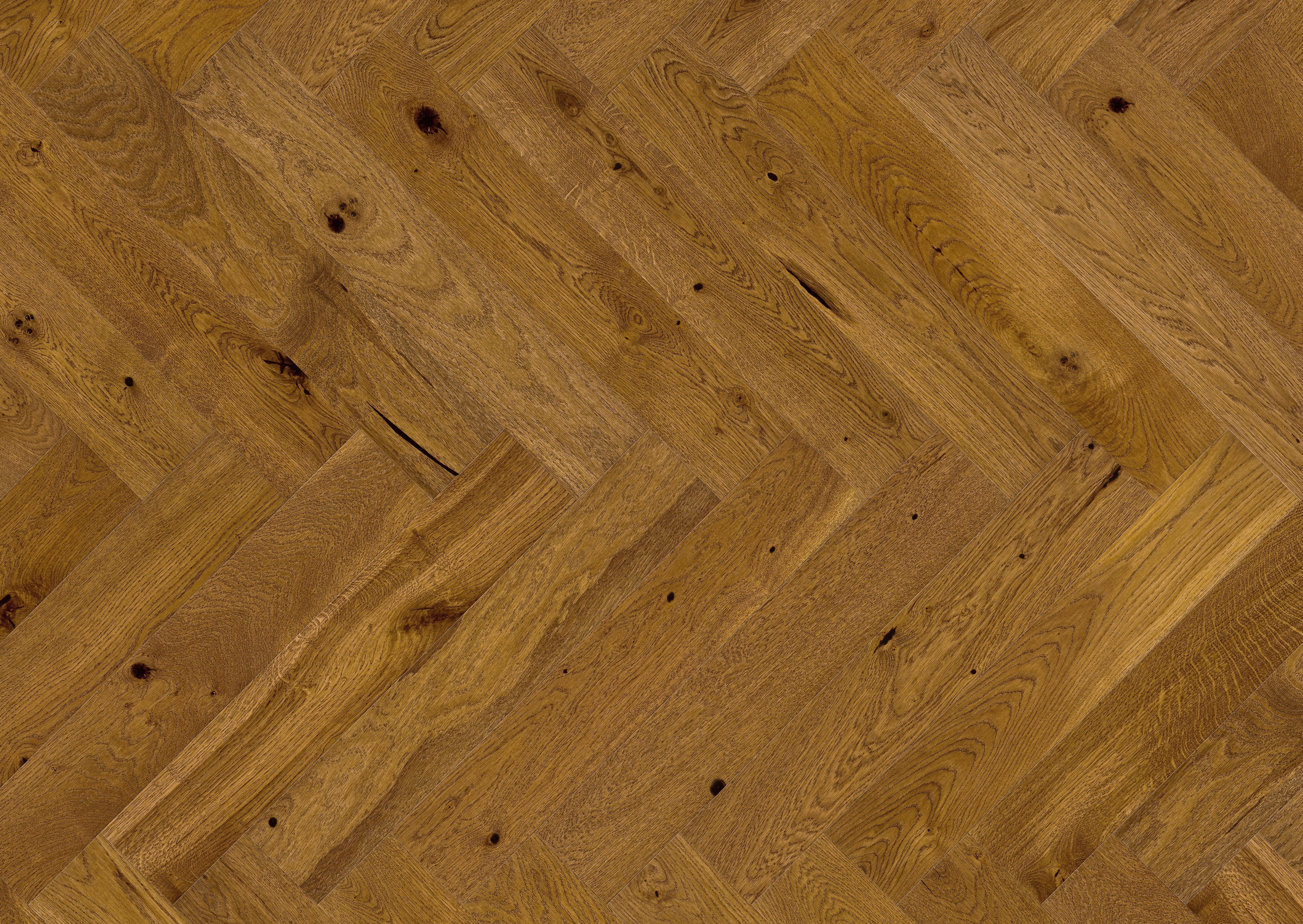 Parquet multistrato Spina italiana M ARTENS in rovere spazzolato e verniciato natura sp. 14/2.5 mm 0.65 m² - 2
