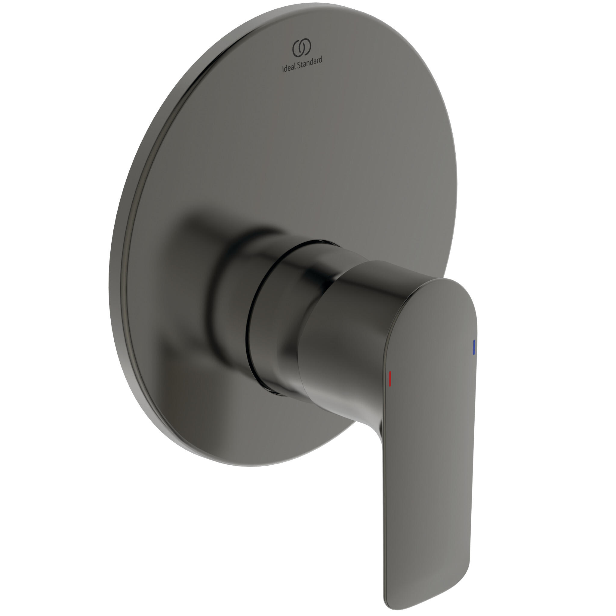 Rubinetto Doccia Monocomando A Parete – Miscelatore In Rame Cromato, Controllo Preciso Temperatura, Antigoccia, Adattabile A Distanza 135-165 Mm