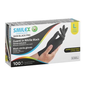 Guanto Nitrile Monouso Nero 78 Reflexx Gr 4 Aql 1,5 Senza Polvere Cf=pz - Foto 7