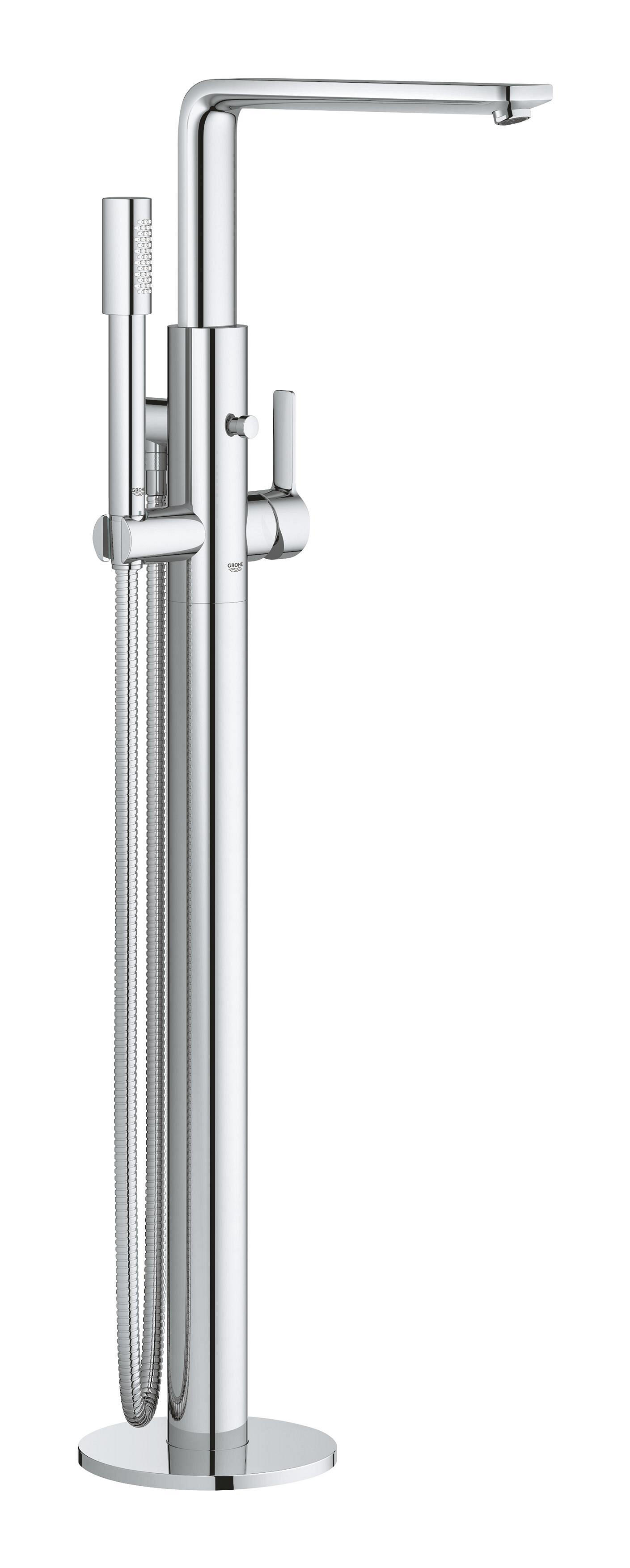Grohe Rubinetto per vasca getto laminare cristallino Lineare cromo