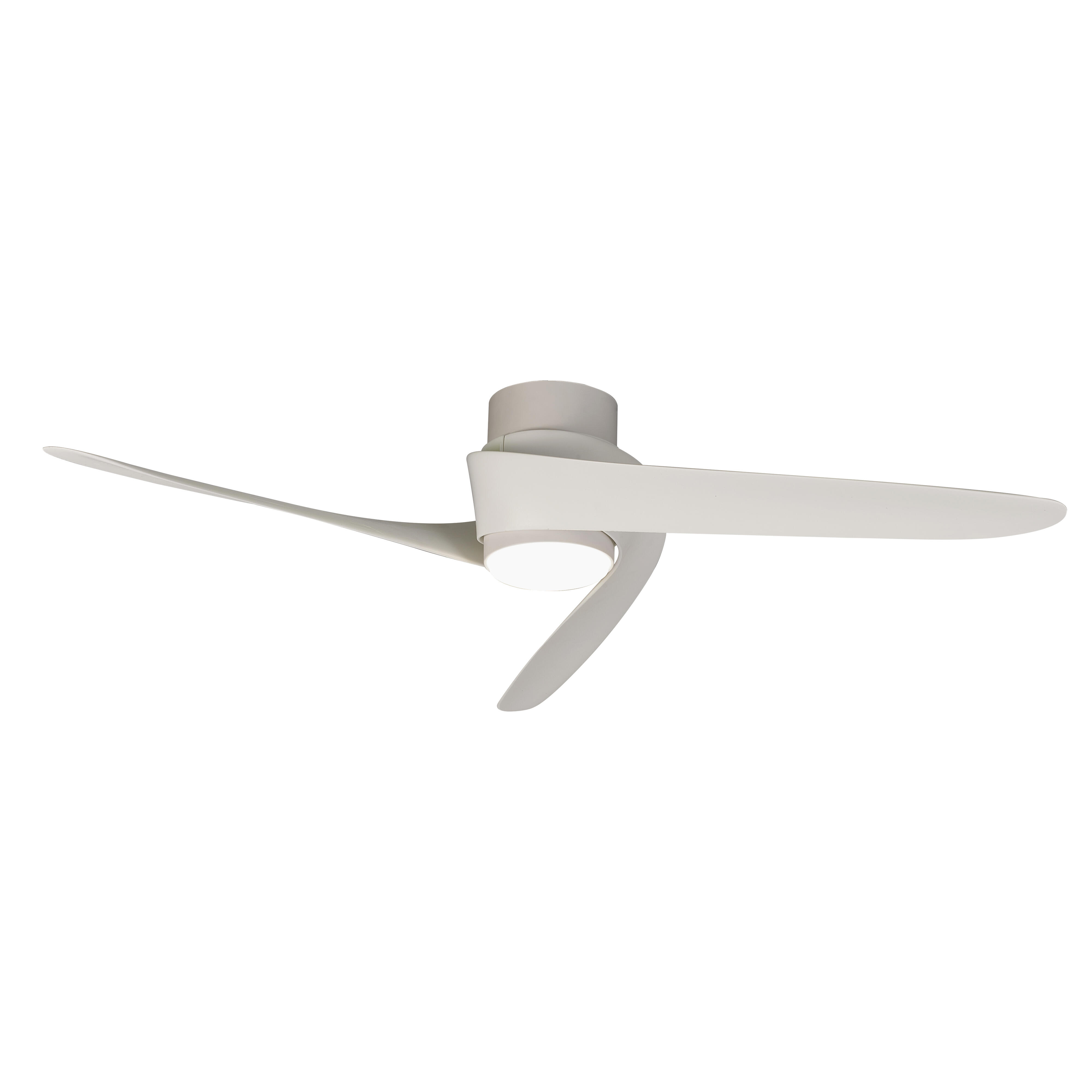 Ventilador de techo con luz silencioso DC Mantra Groenland blanco 122 cm - 3