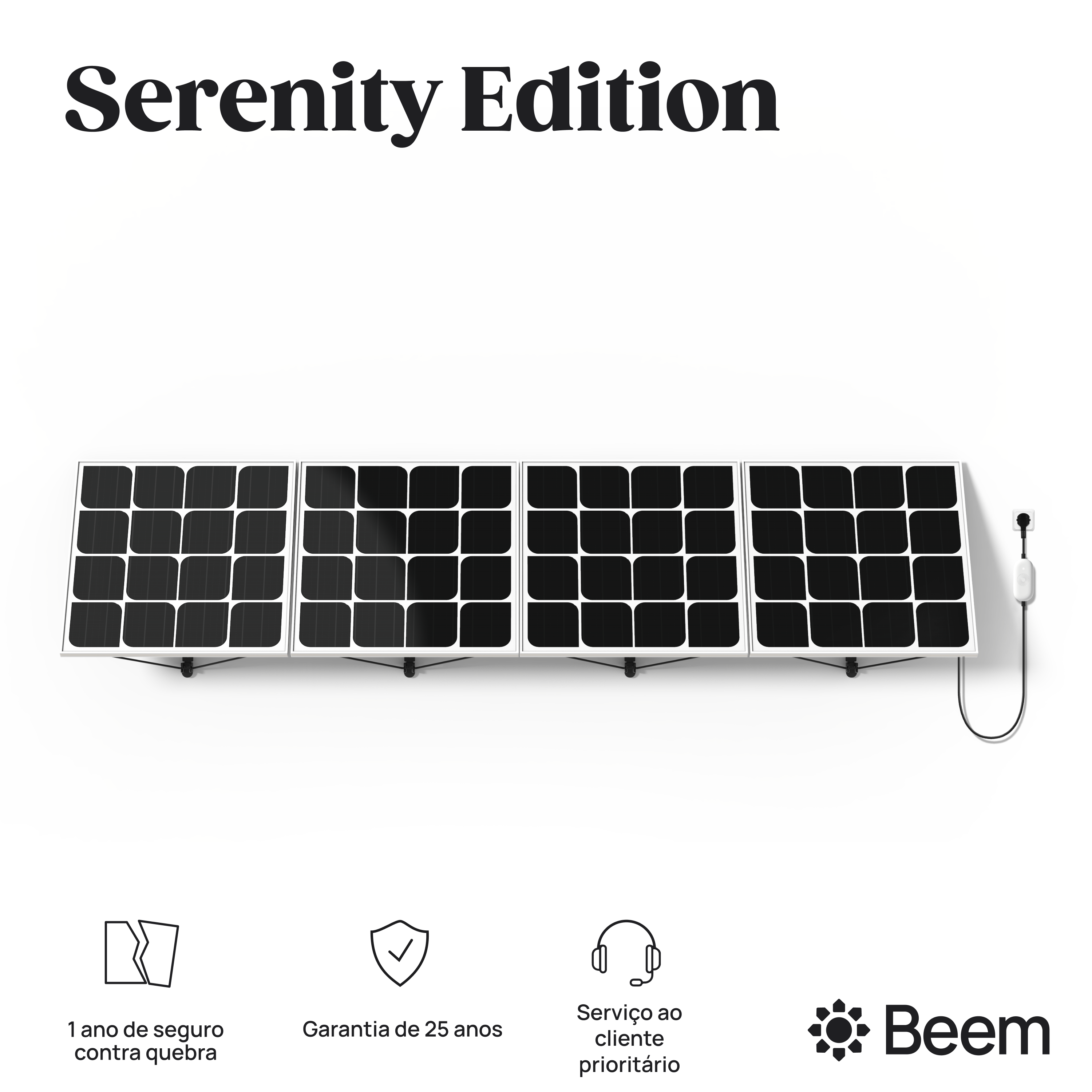 Kit fotovoltaico de extensão BEEM 420W com fixação na parede - 9