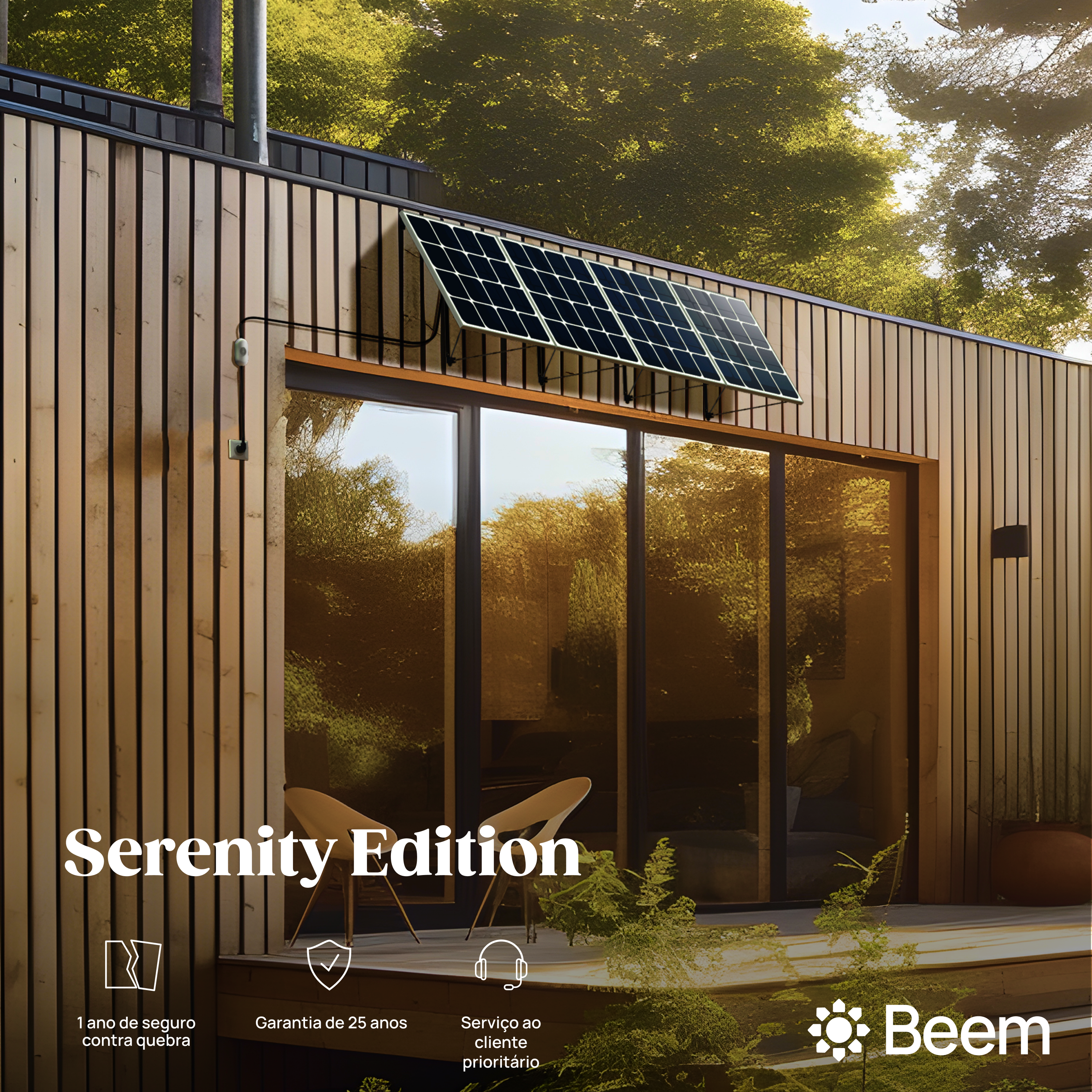 Kit fotovoltaico de extensão BEEM 420W com fixação na parede - 13