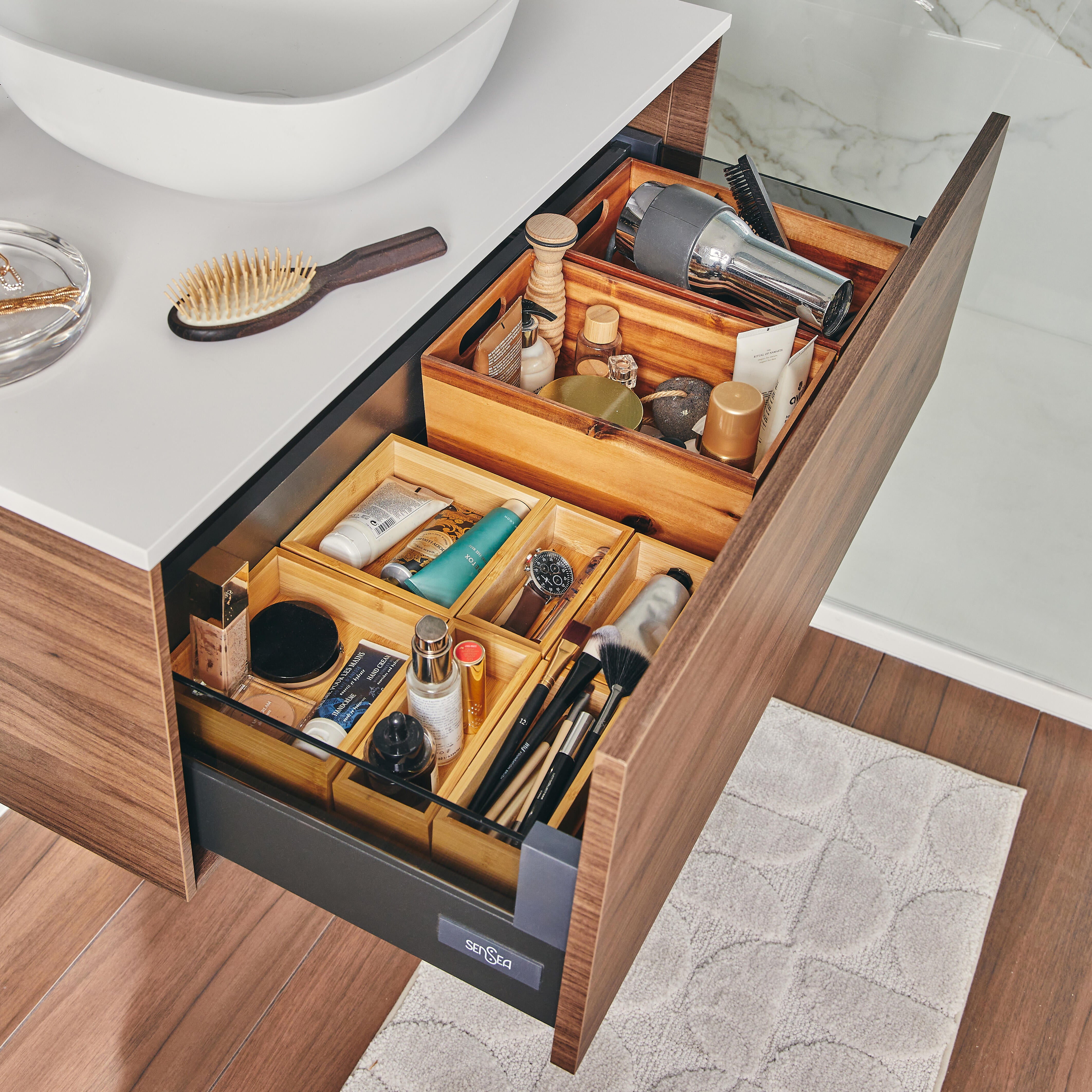 Panier l.10 x P.10 x H.6.7 cm SENSEA - 3