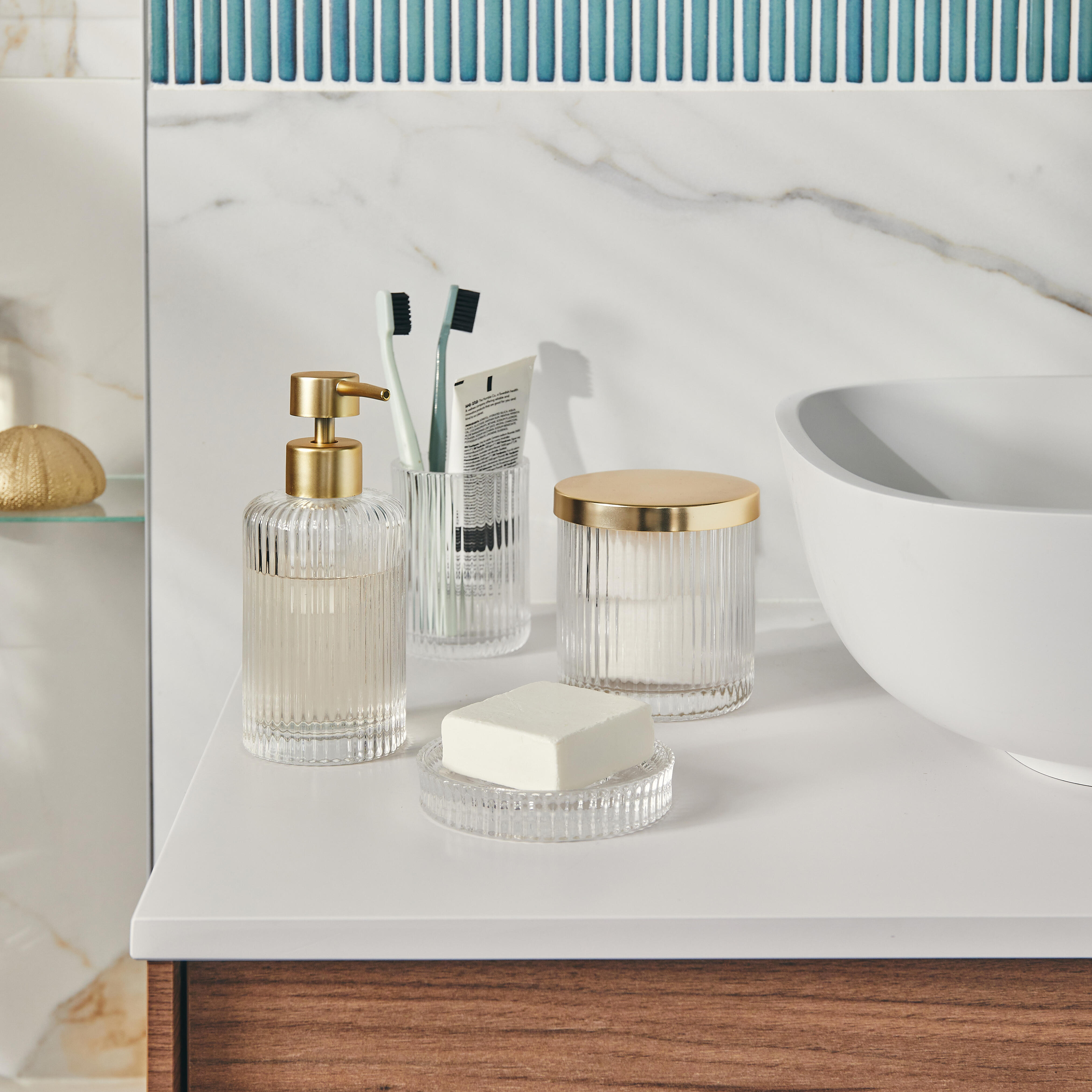 Porte-savon GATSBY transparent SENSEA - 5