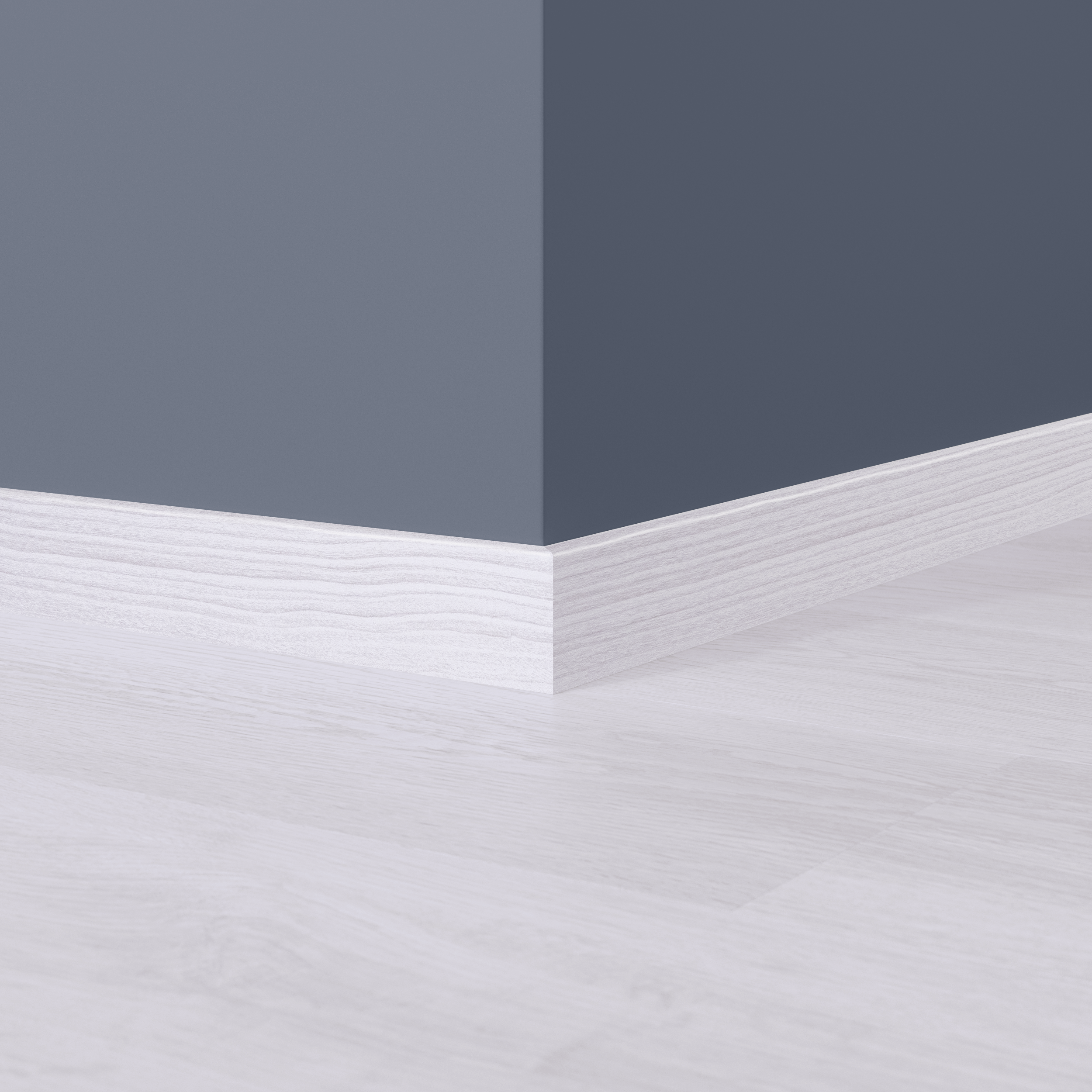 Rodapé poliestireno mate 15x80x2400 mm Artens - 3