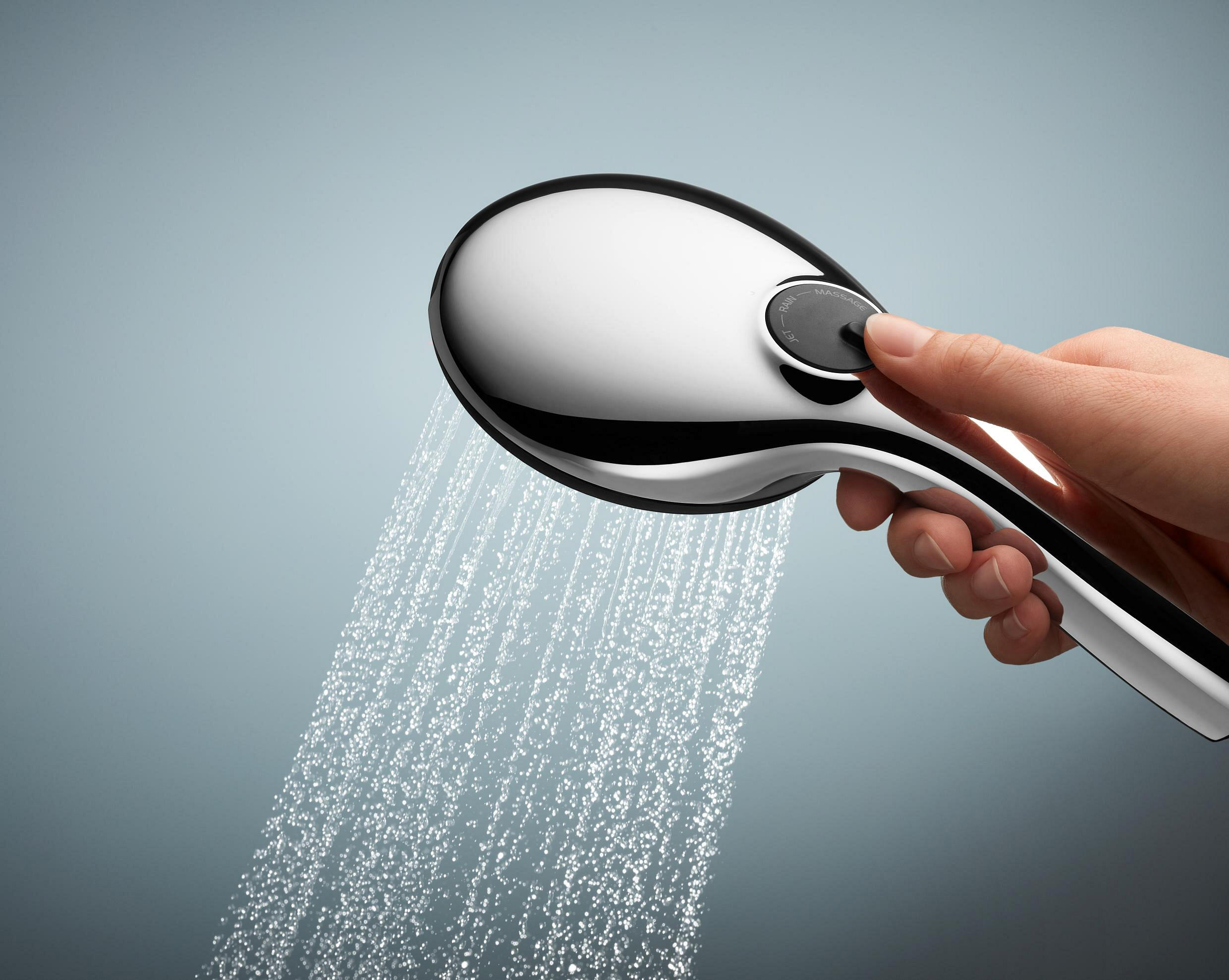 MANGO DE DUCHA VITALIO START Ø 110MM 2 FUNCIONES - 3