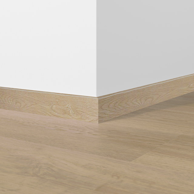 Plinthe PS chêne chaud H.8 x L.240 cm Ep.15 mm AZURIS - KERENIS