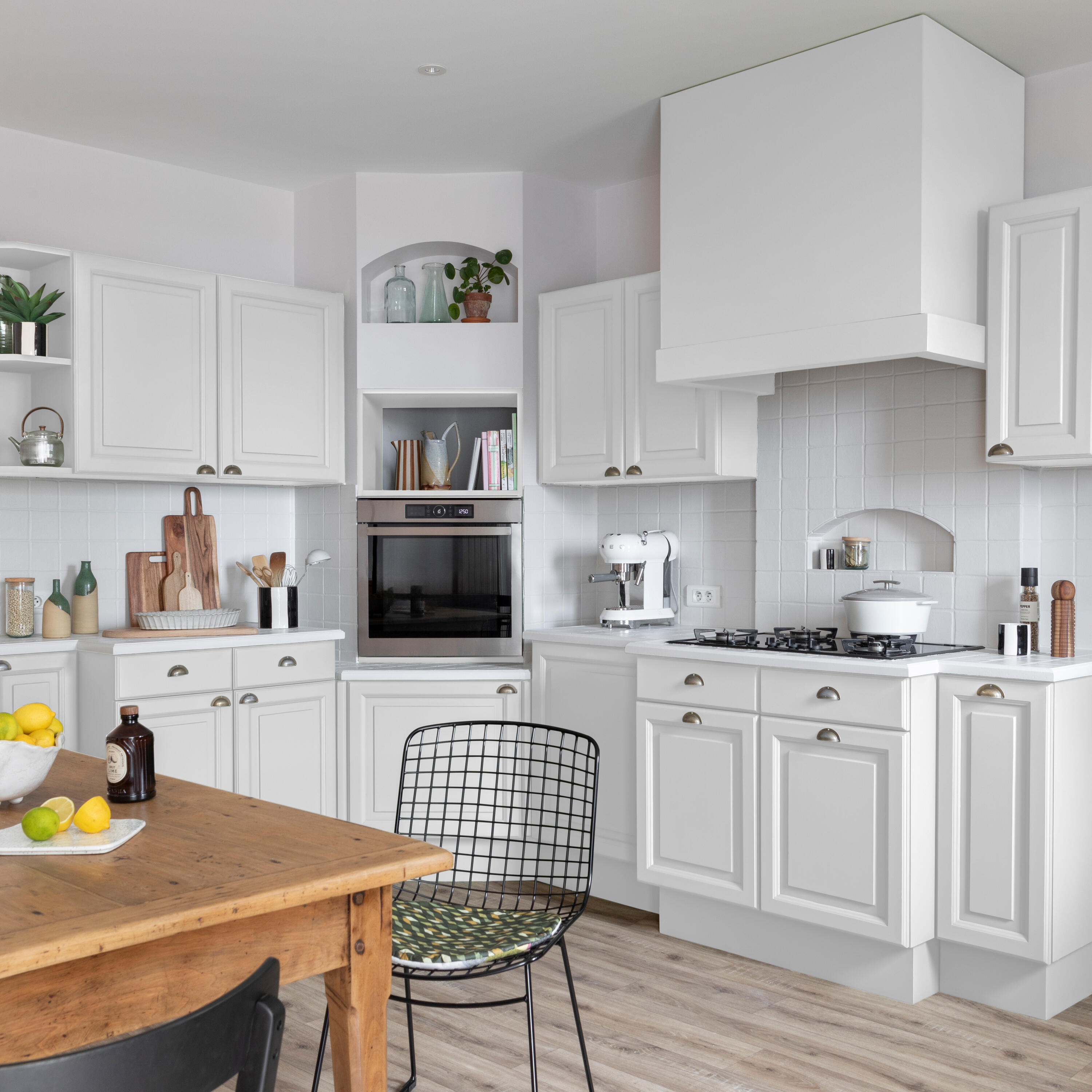 Peinture meuble, carrelage blanc mat V33 Rénovation cuisine et bain 2L - 3