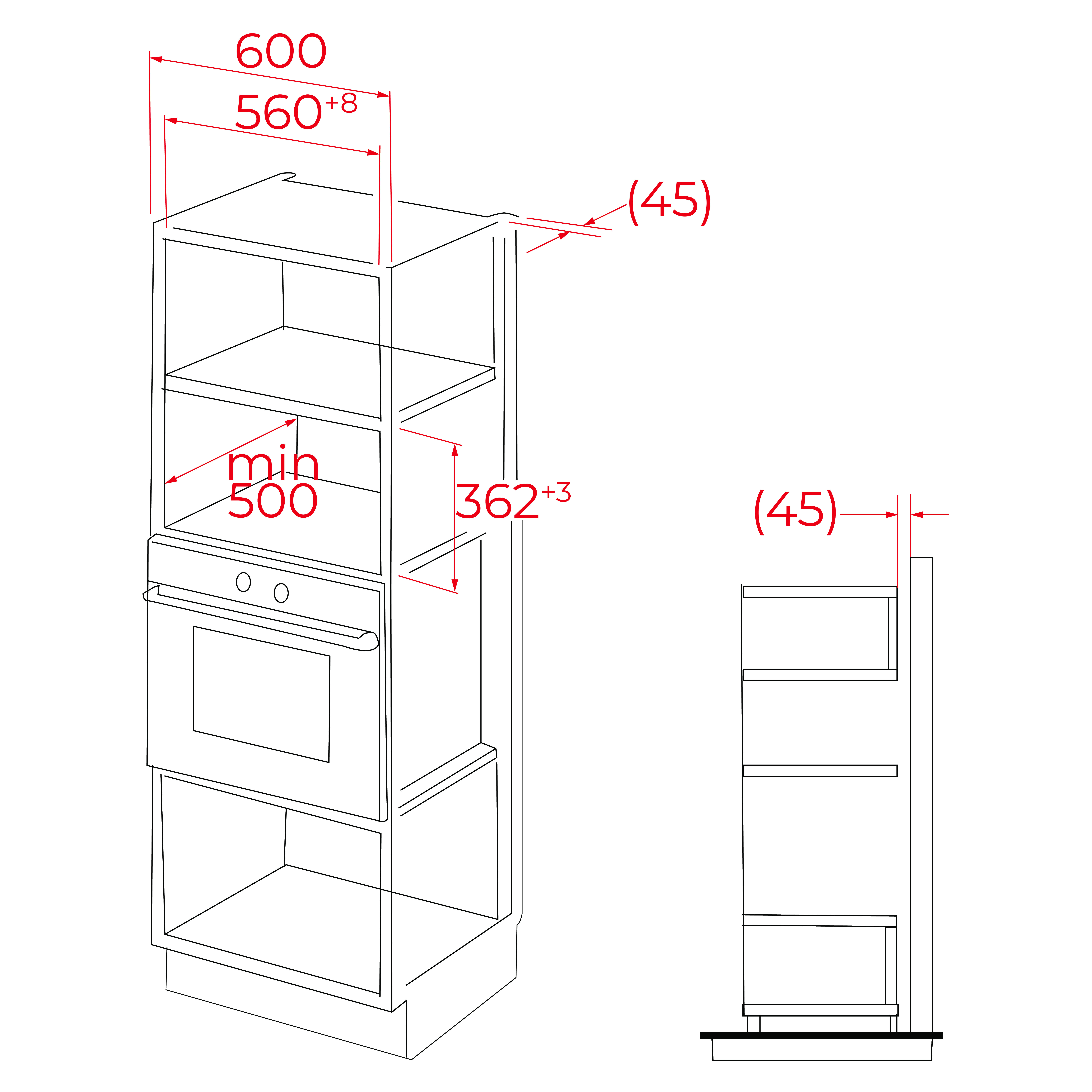 MICROONDAS DE ENCASTRE CON GRILL TEKA MWE 225 FI - 3