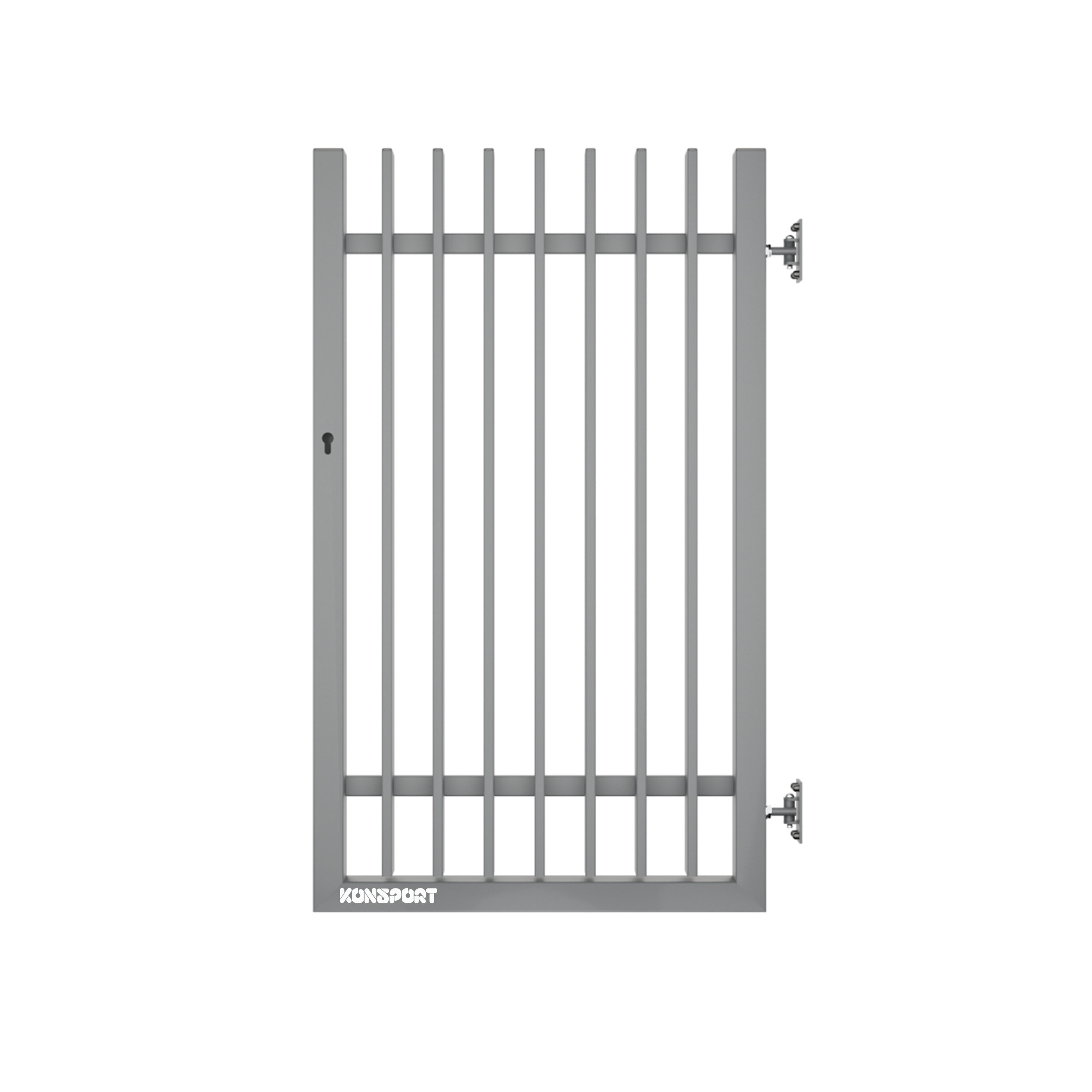 Furtka Verticale 90x181 cm prawa antracyt Konsport