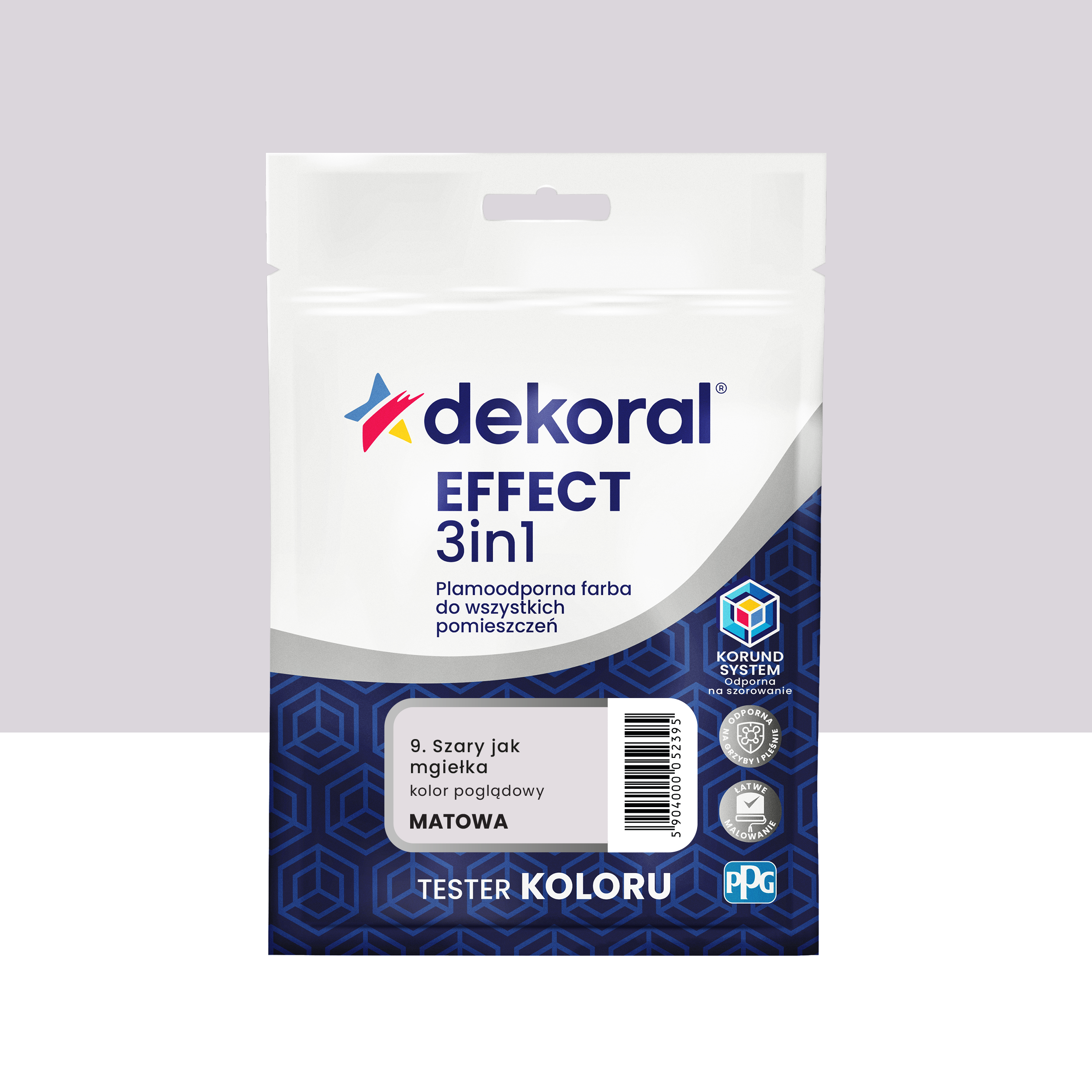 Tester farby Dekoral Effect 3w1 Szary jak mgiełka 40 ml