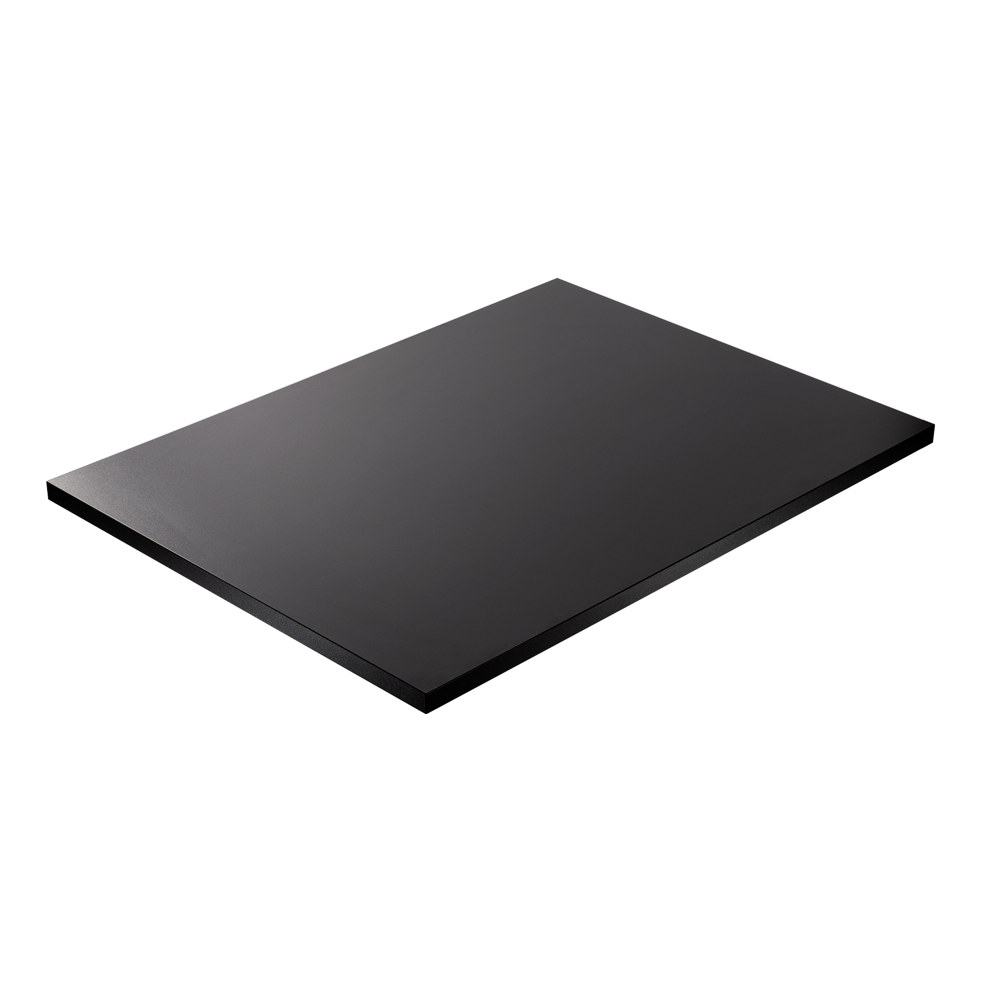 Blat do biurka stolika laminowany czarny 138 x 80 cm Kolm