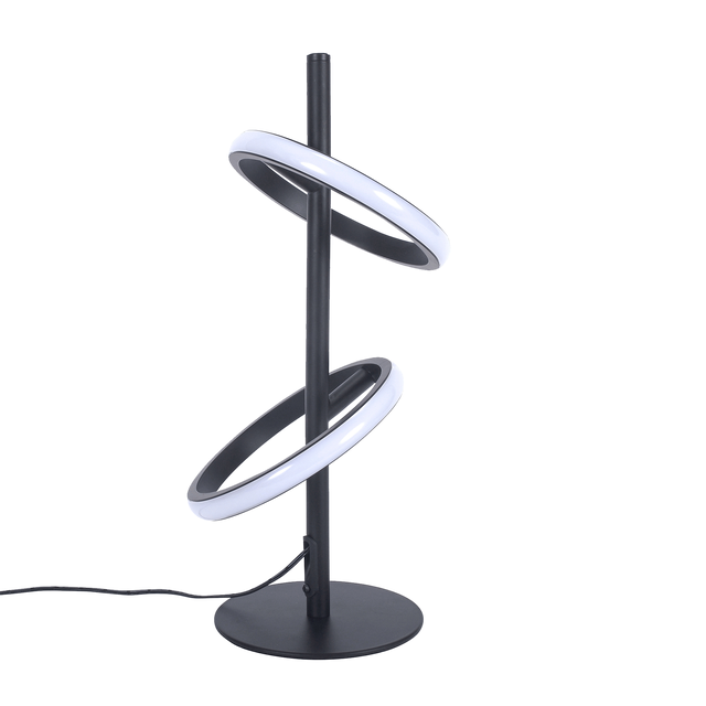 Lampa stołowa Kapeo czarna 2 x LED Inspire