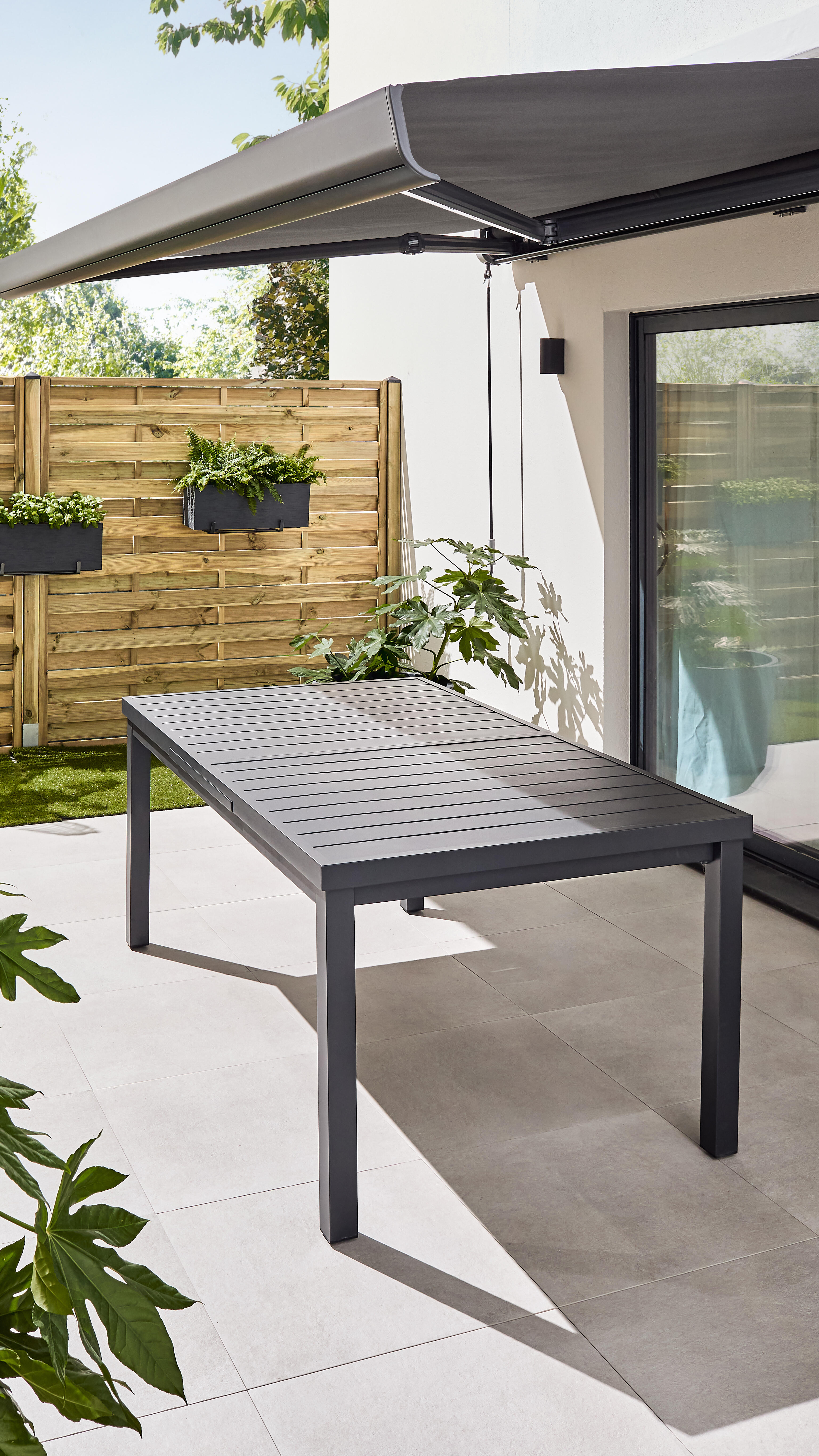 Table de jardin extensible 180/240 8 personnes Sanibel NATERIAL - 3
