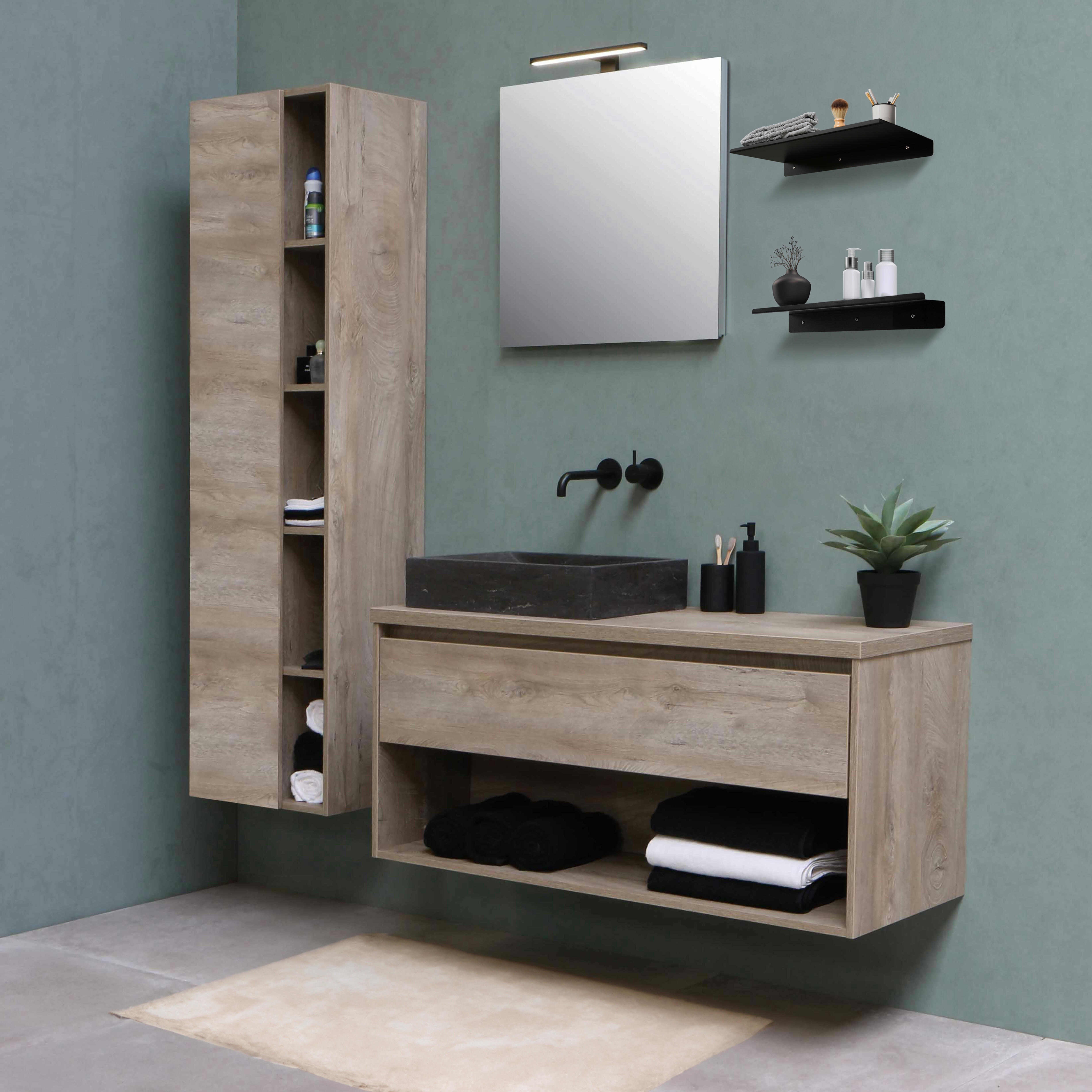 Etagère Basic noir l.45 - 5