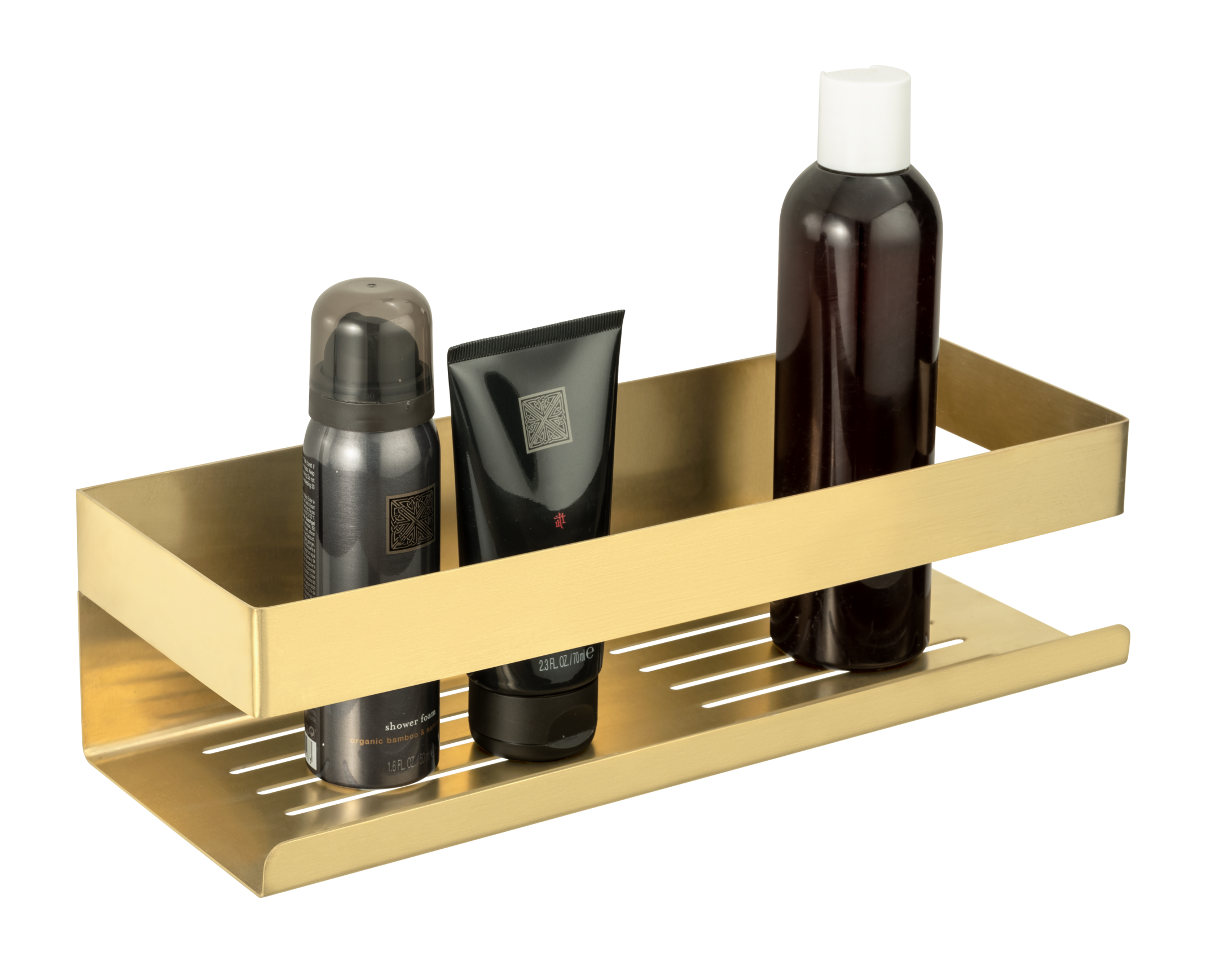 Prateleira de parede inox inox dourado Turbo Loc Genova - 7