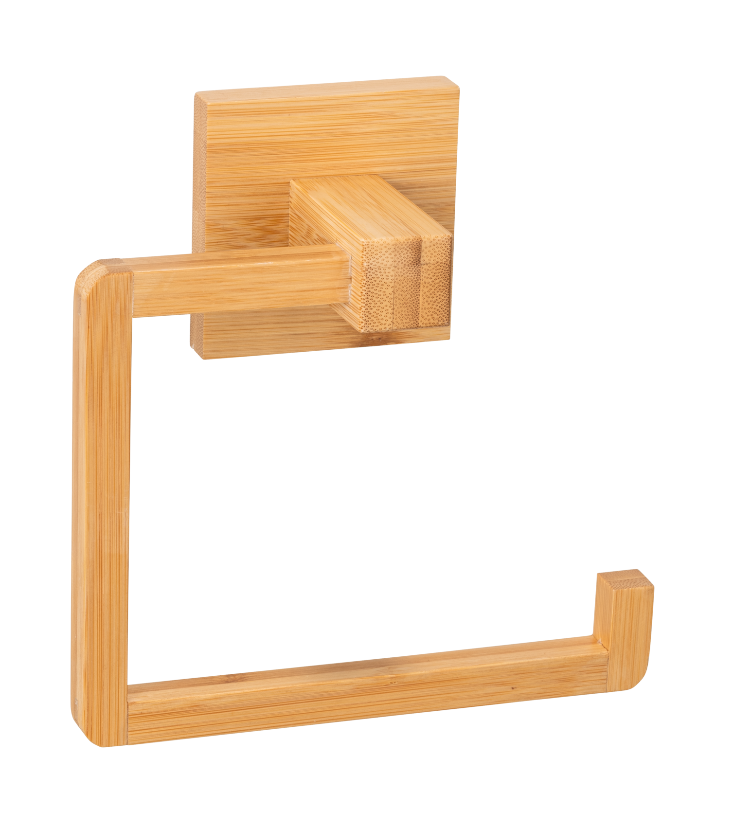 Toallero inbara aspecto madera 16x15 cm