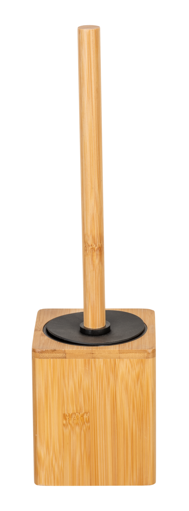 Pot avec brosse WC intégrée marron Inbara WENKO - 2