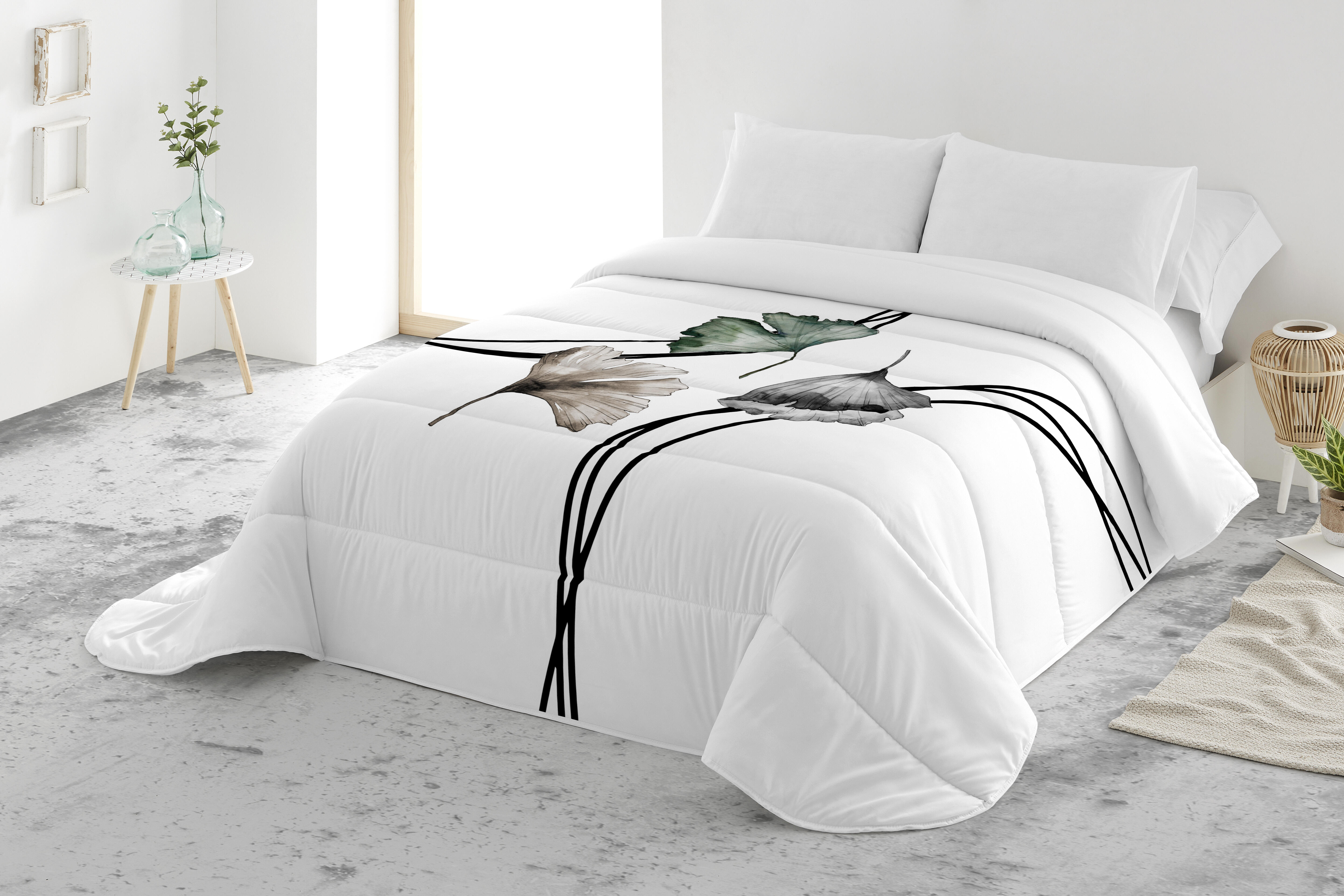 Edredón nórdico estampado Daca para cama de 150 cm - 4