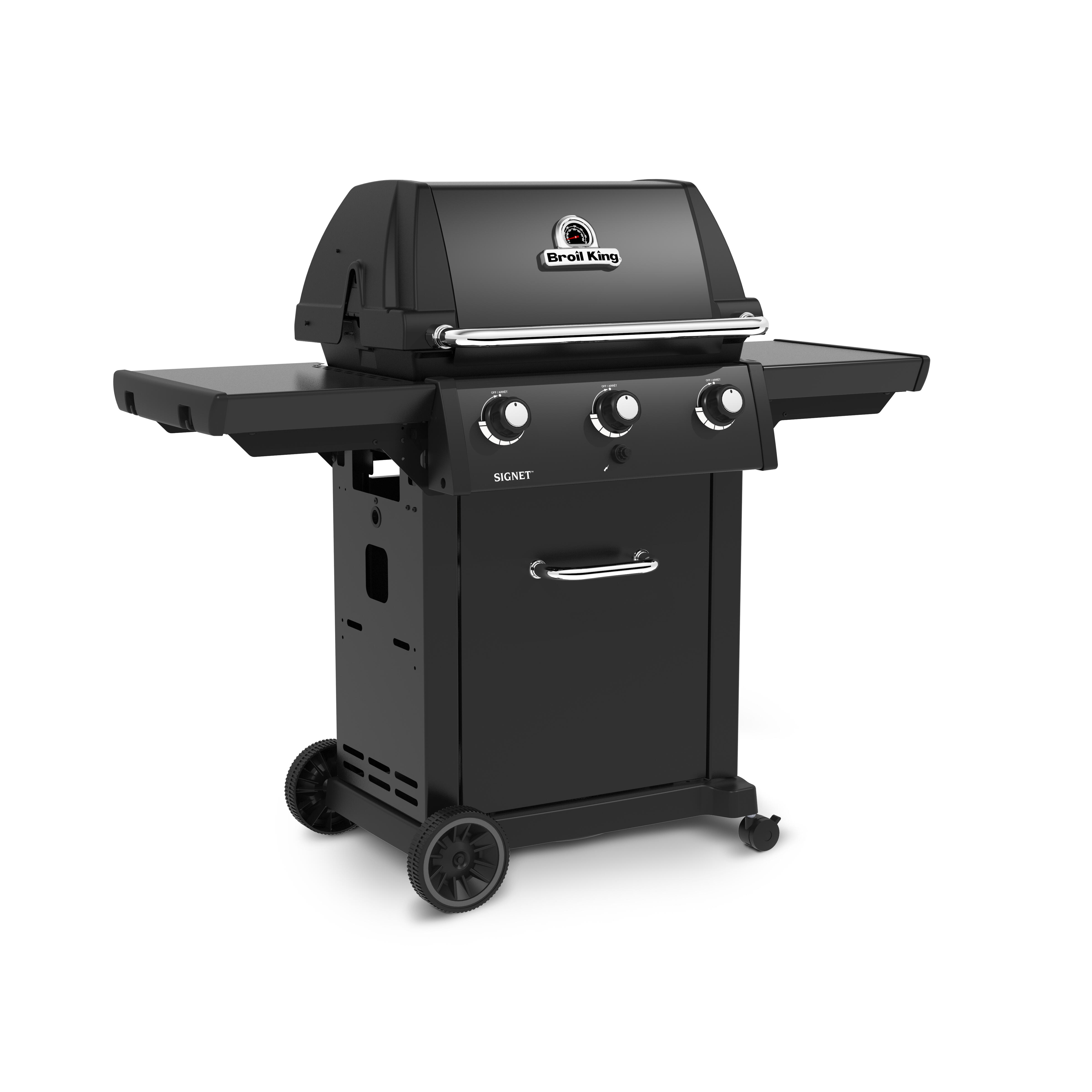 Barbacoa de gas broil king signet de 3 quemadores y 11.4 kw de potencia recomendado para más de 10 personas