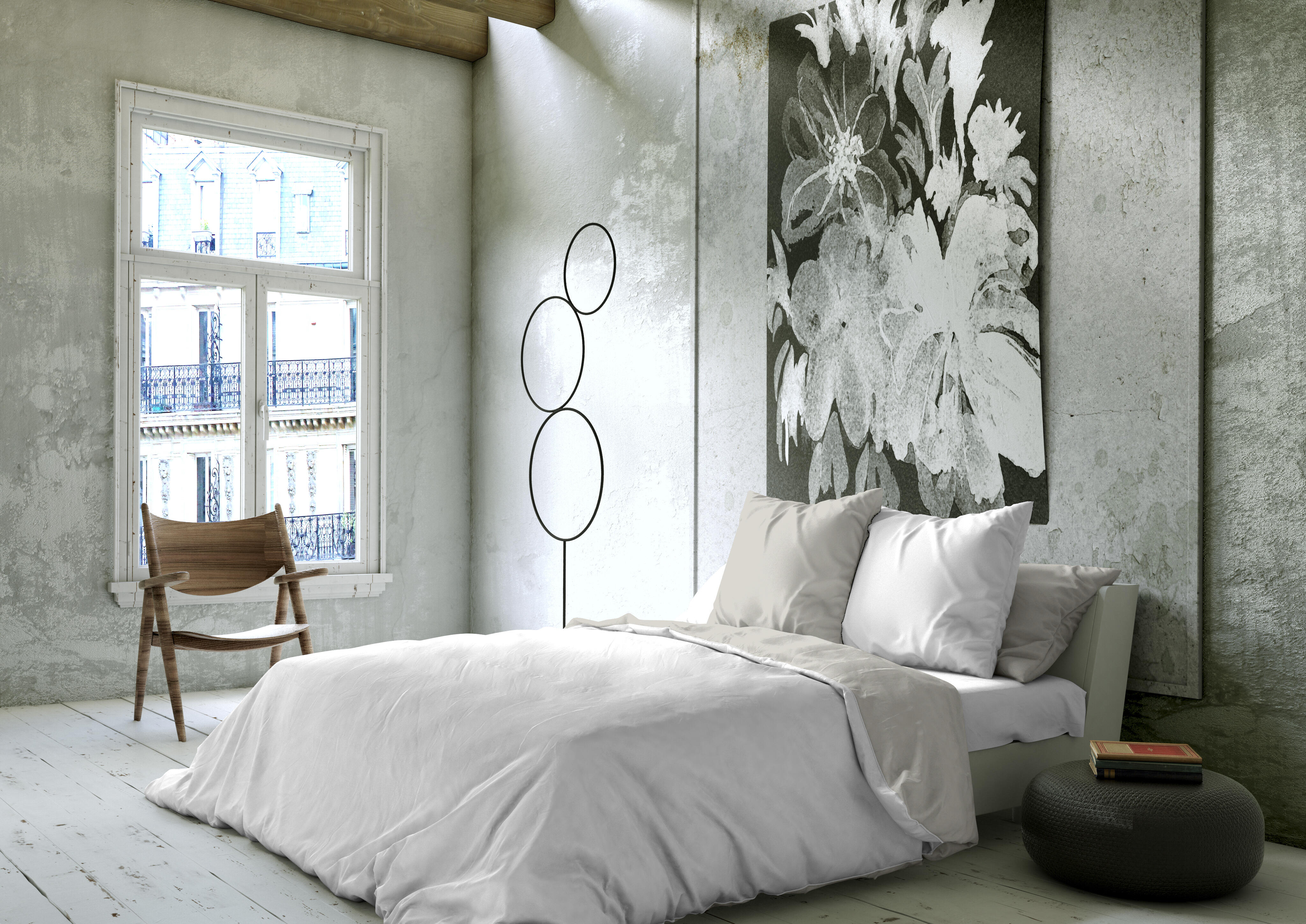 Funda nórdica reversible gris/blanco 240x220 cm para cama de 150 cm - 8
