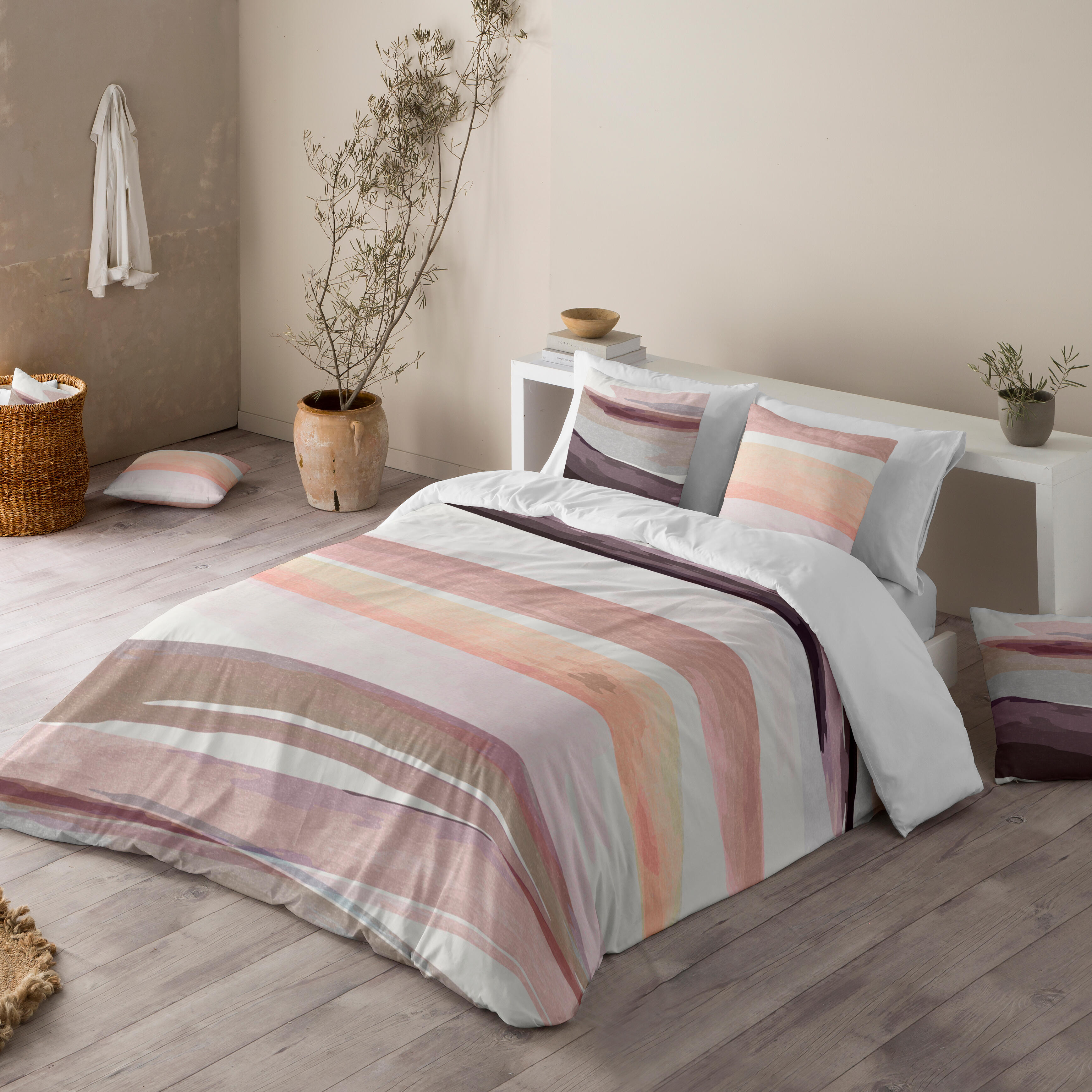 Juego de funda nórdica nobe terra 150x220 cm para cama de 90 cm