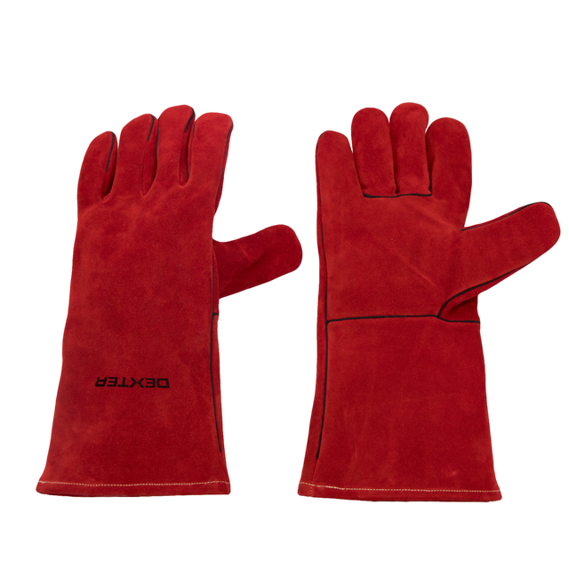 Luvas para soldadura de couro, poliéster e algodão tamanho 9L Dexter