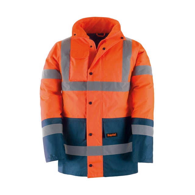 Parka de travail Parka hv, KAPRIOL orange fluo, taille m