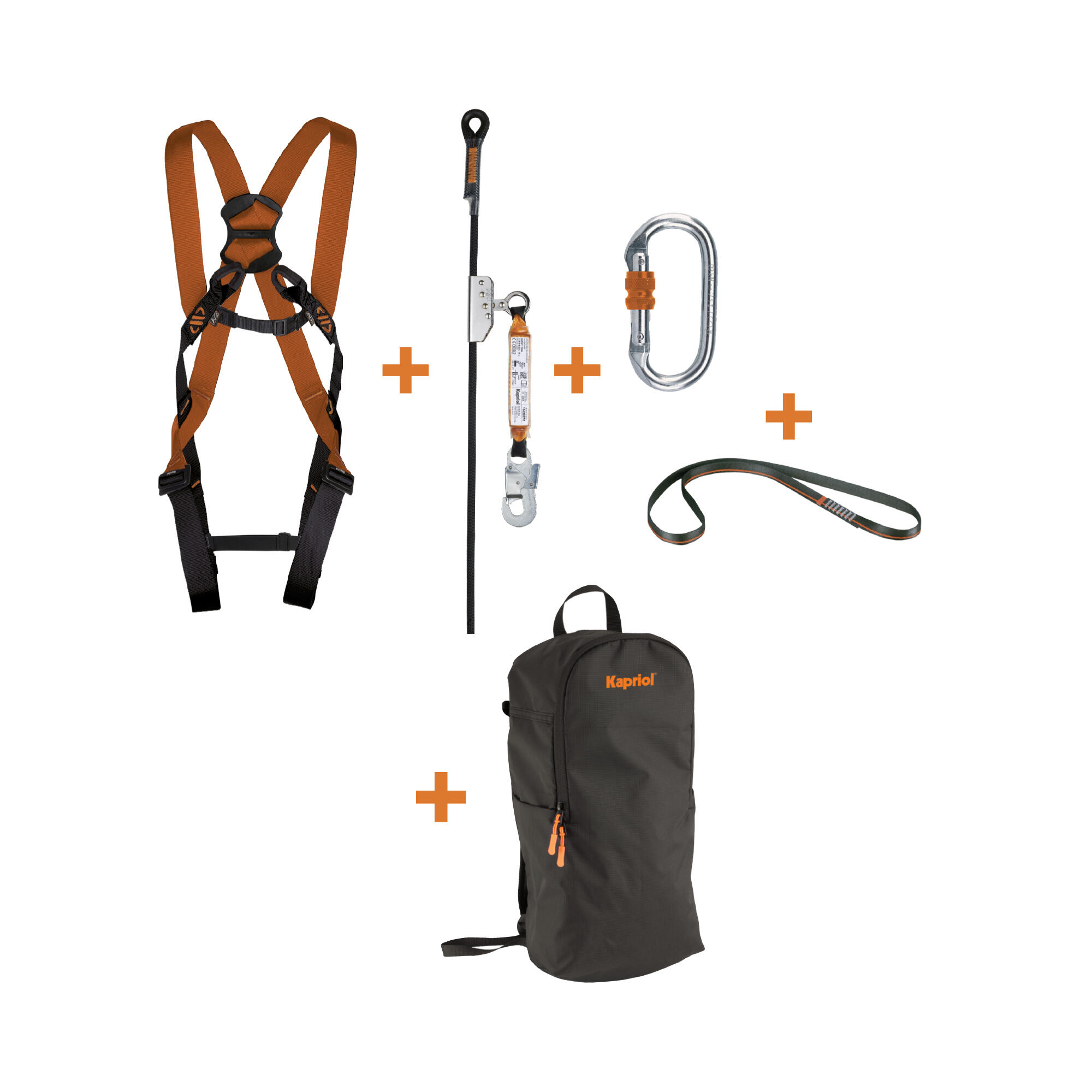 Système Antichute Knipex Flexible 1000mm Avec Mousqueton - Réf 005004T
