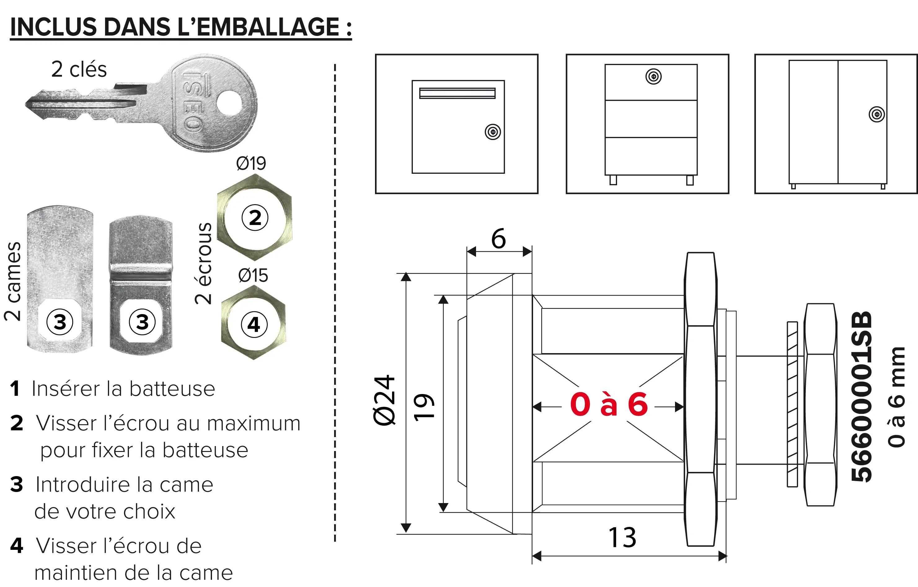 BATTEUSE A VISSER ISEO 0-6MM 2 CAMES - 3