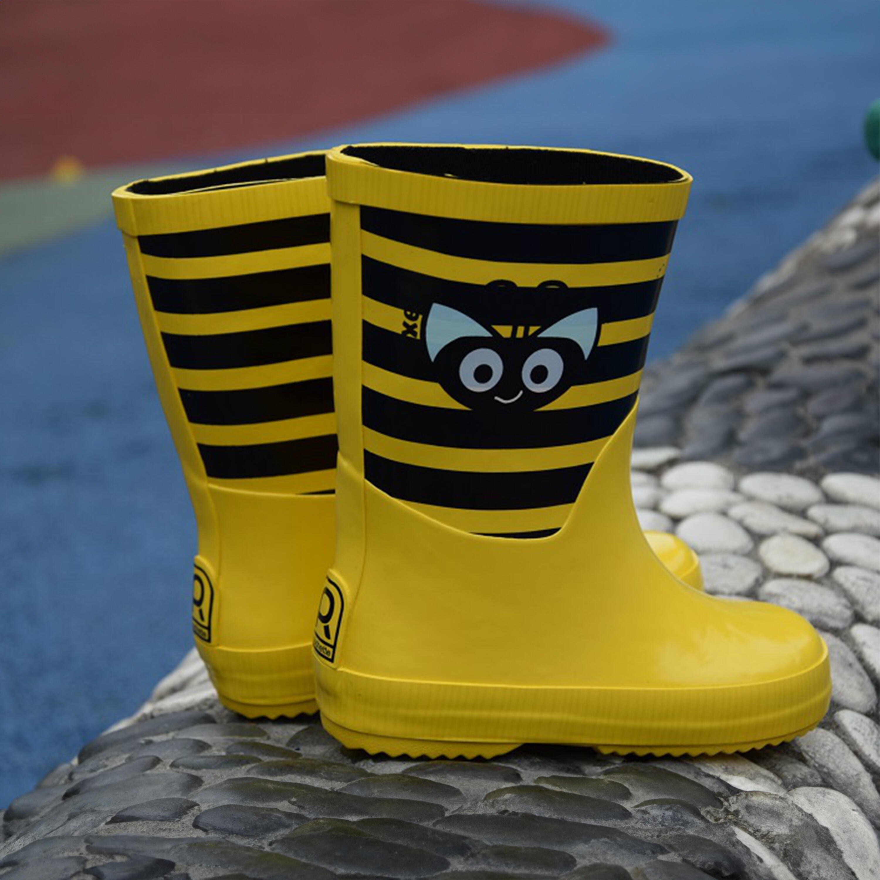 Bottes Caoutchouc naturel ROUCHETTE Zamis axel jaune taille 23