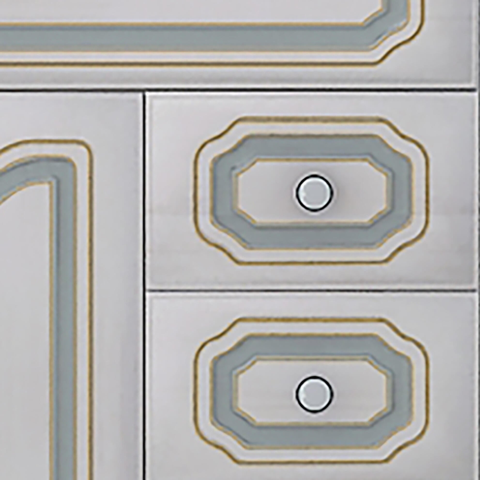 Mobile da bagno da fissare L 90 x H 86 x P 49 cm beige, 3 ante BADEN HAUS Caravaggio - 3