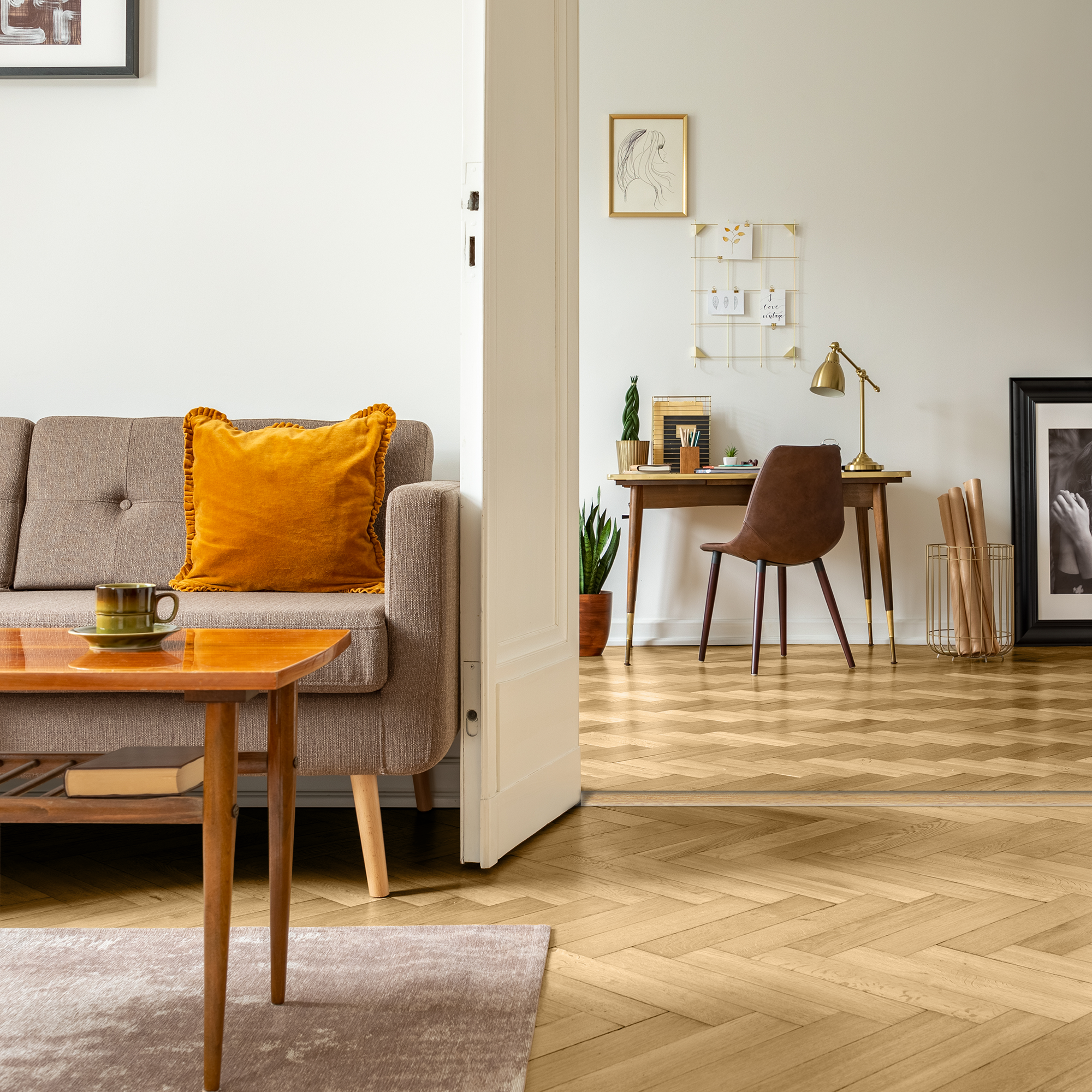 Perfil 4 em 1 de alumínio Artens 1660X37MM NAT350 - 3