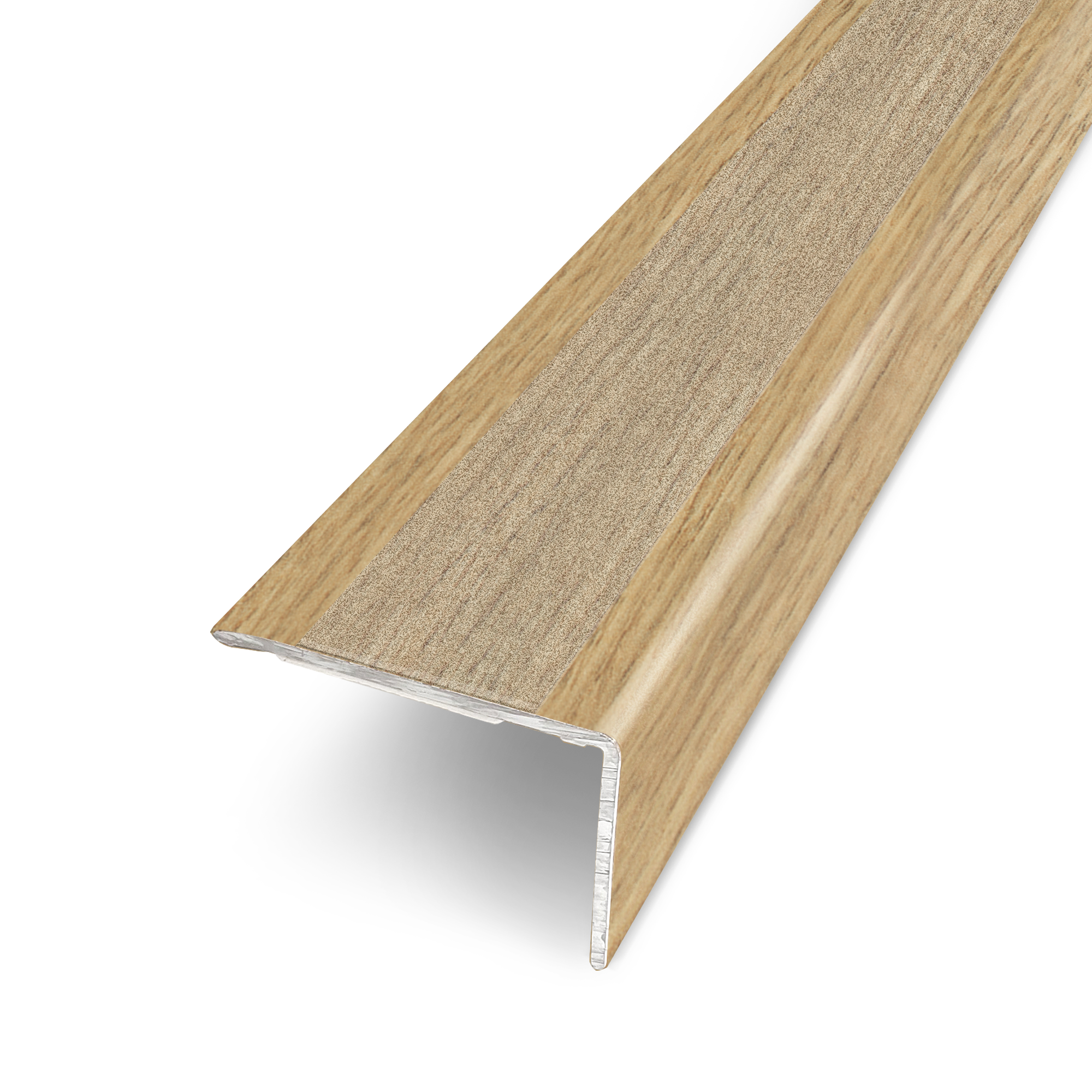 Perfil de canto de aluminio color madera 95 cm ARTENS | Leroy Merlin