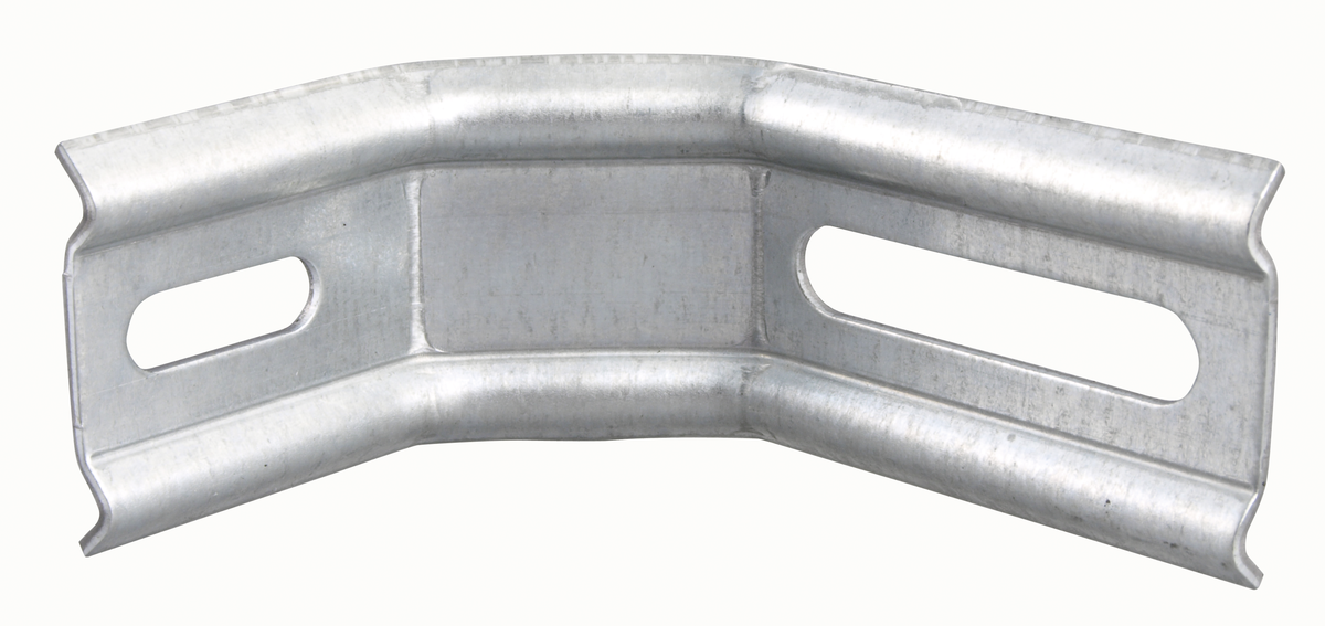 Lot de 6 équerres 3 pans galvanisé, 130x72x30 mm - 2