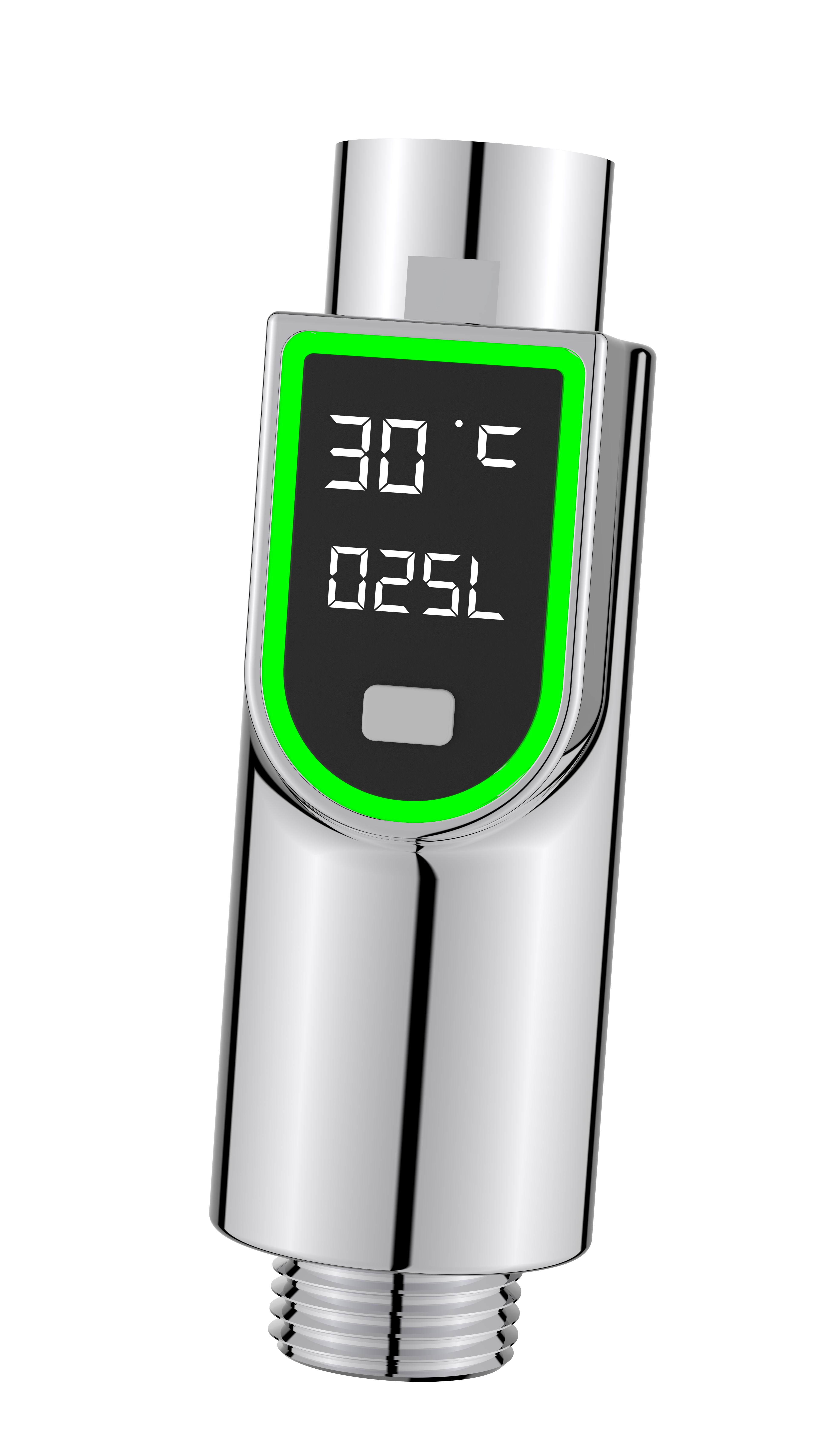 Compteur d'eau Douche Ekogest chromé, EDOUARD ROUSSEAU - 2