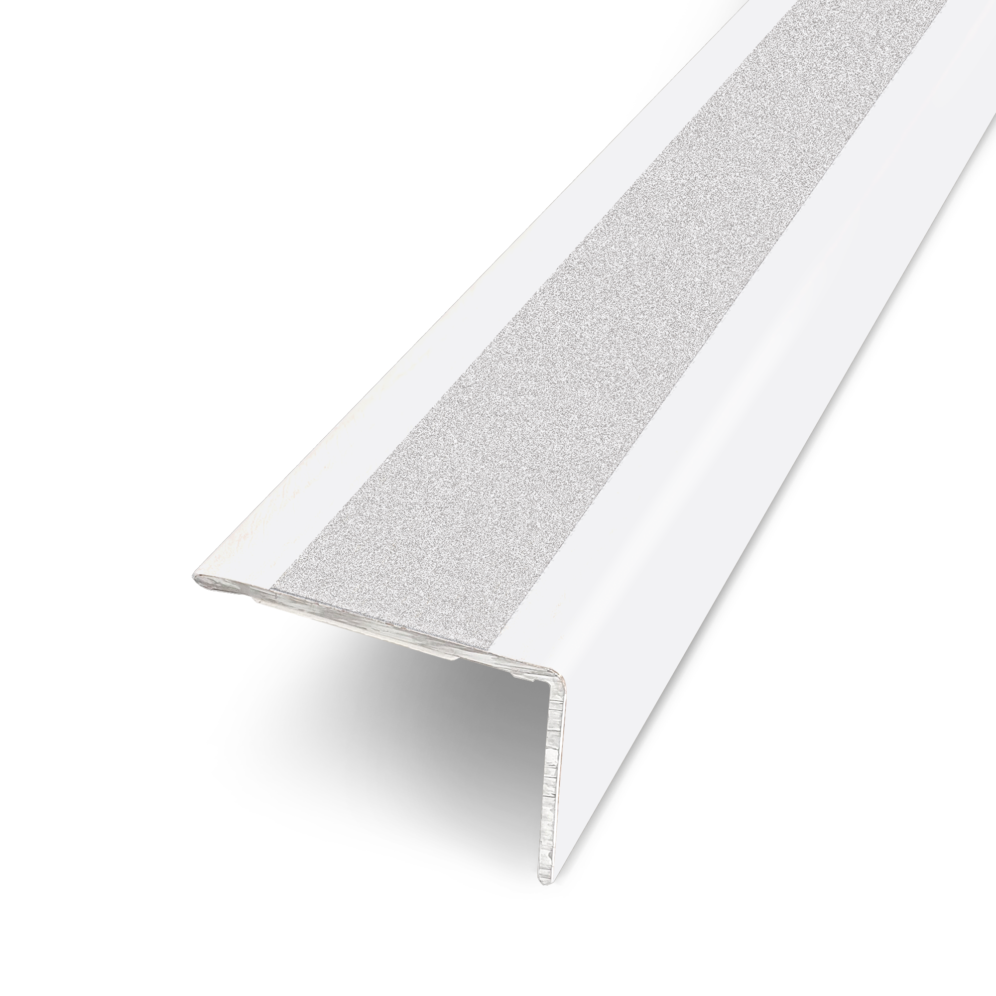 Perfil de canto de aluminio blanco 95 cm artens